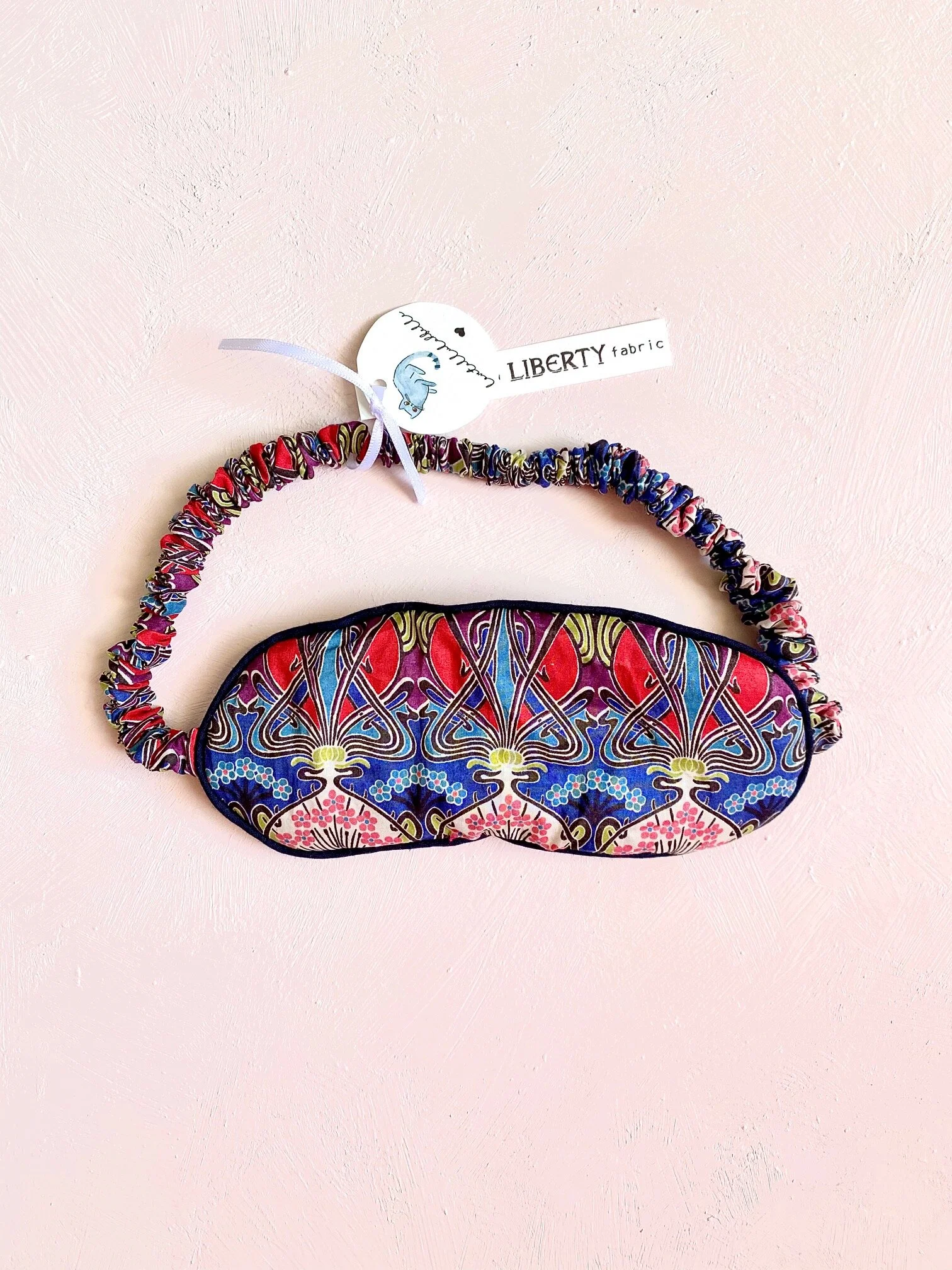 ART DECO LIBERTY PRINT SLEEP MASK