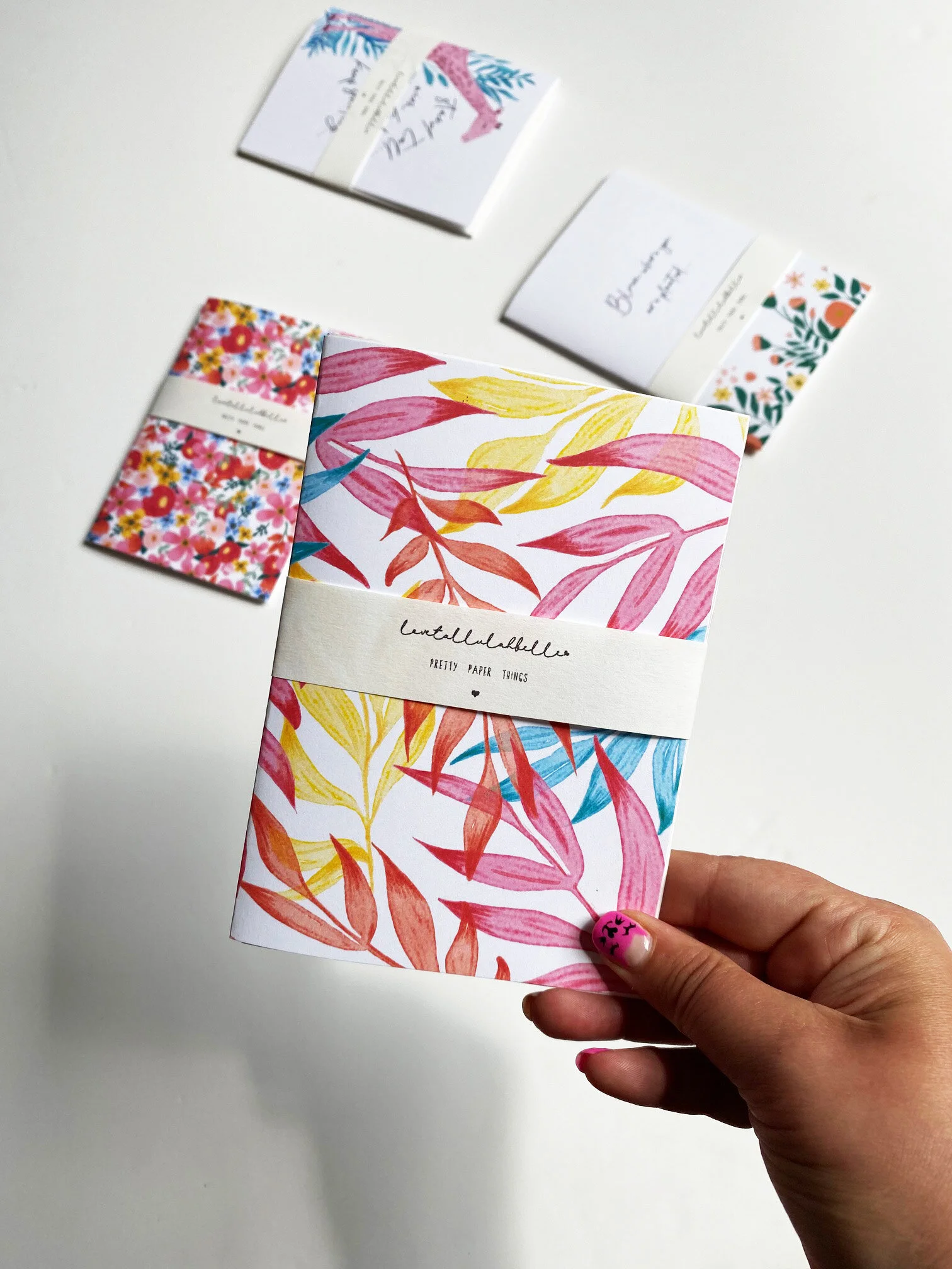 Bright Tropical Mini Notebook £4