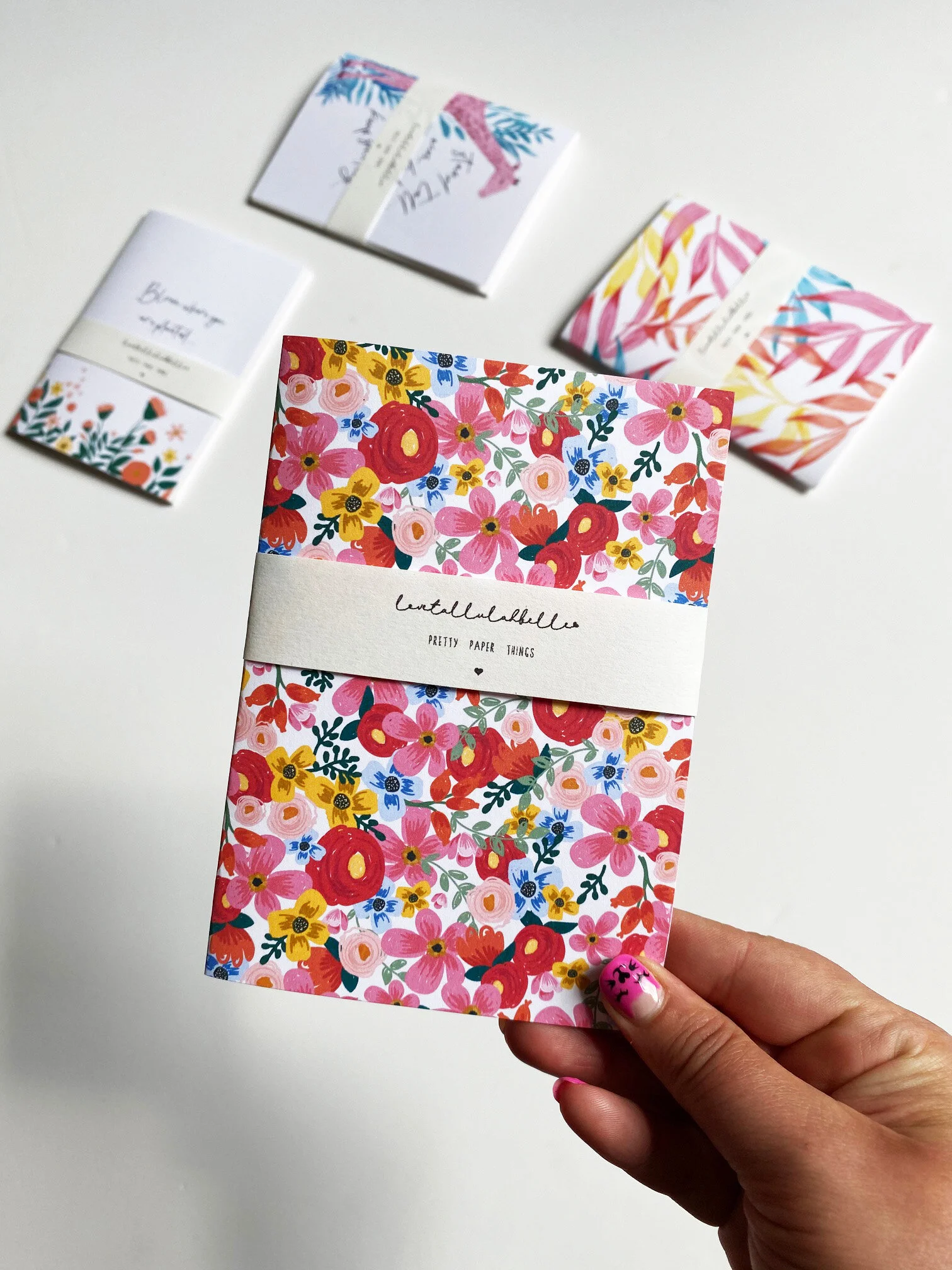 Fun Floral Mini Notebook £4