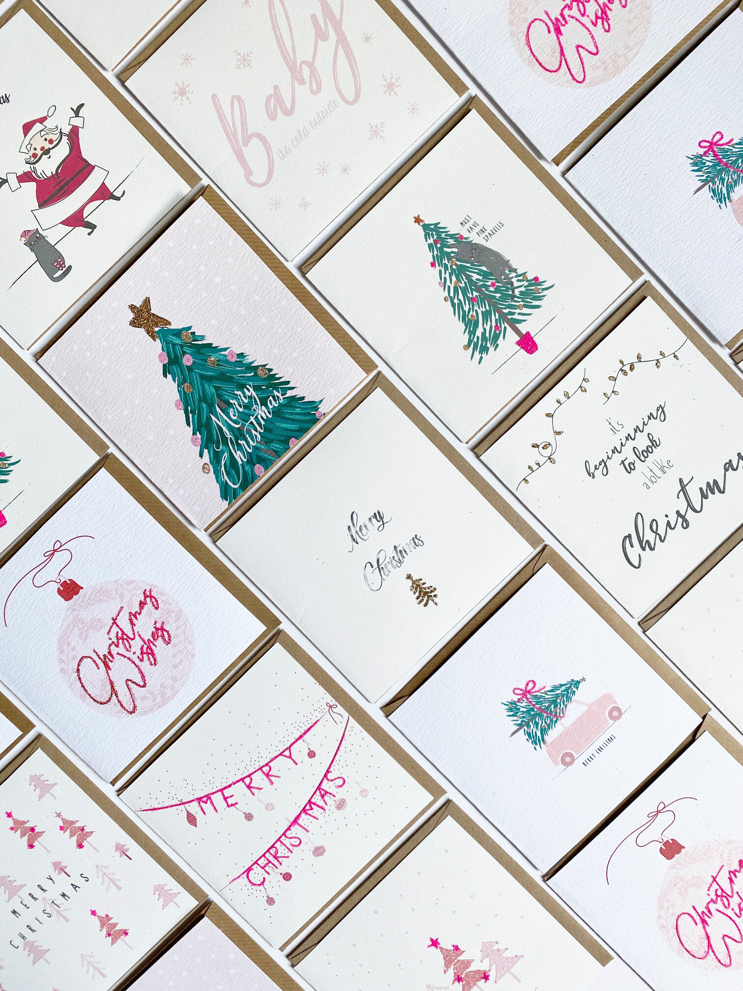 FIVE PACK OF CHRISTMAS CARDS £5