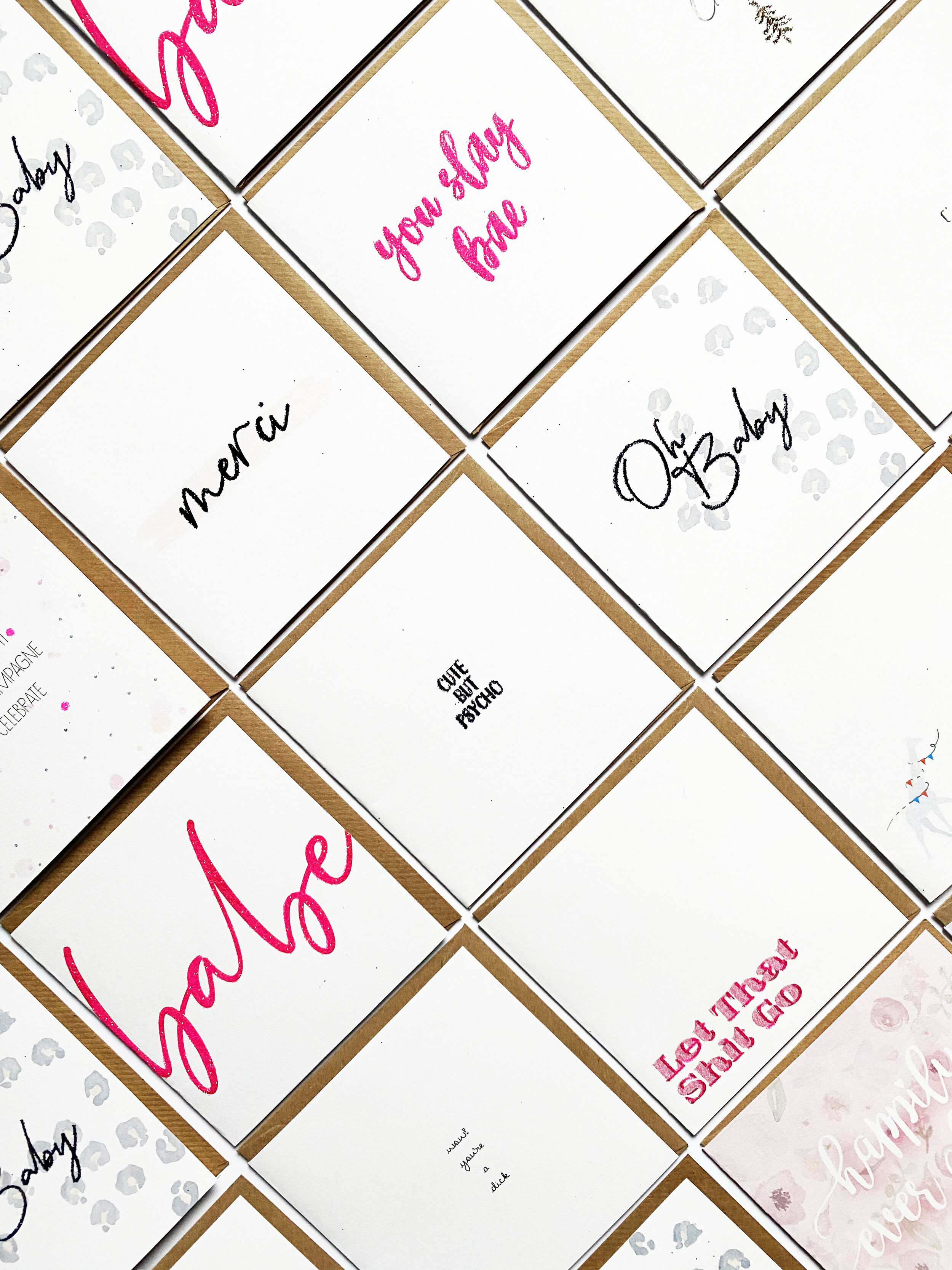 ASSORTED 5 PACK OF CARDS 