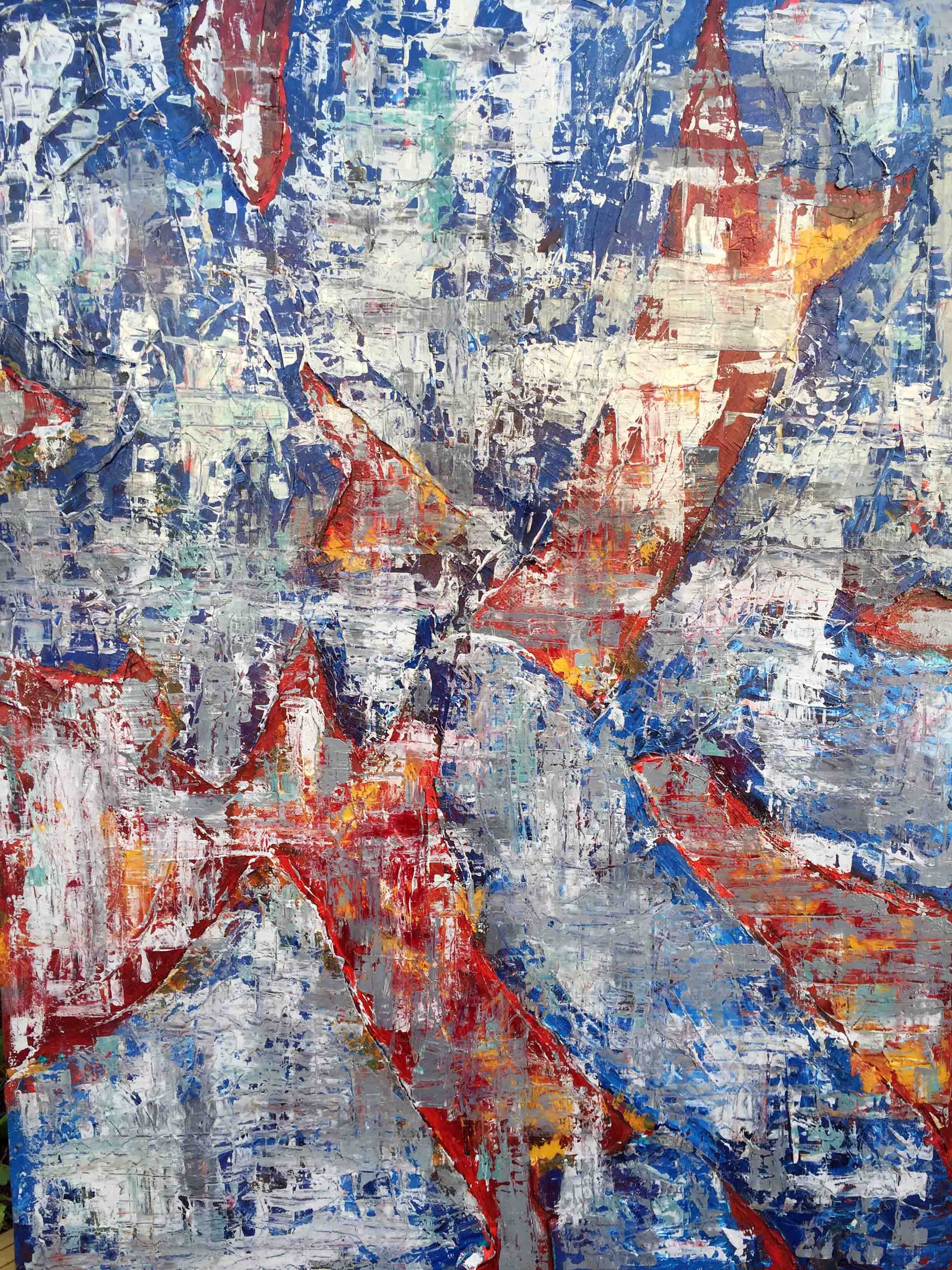 Muted Blue Rust