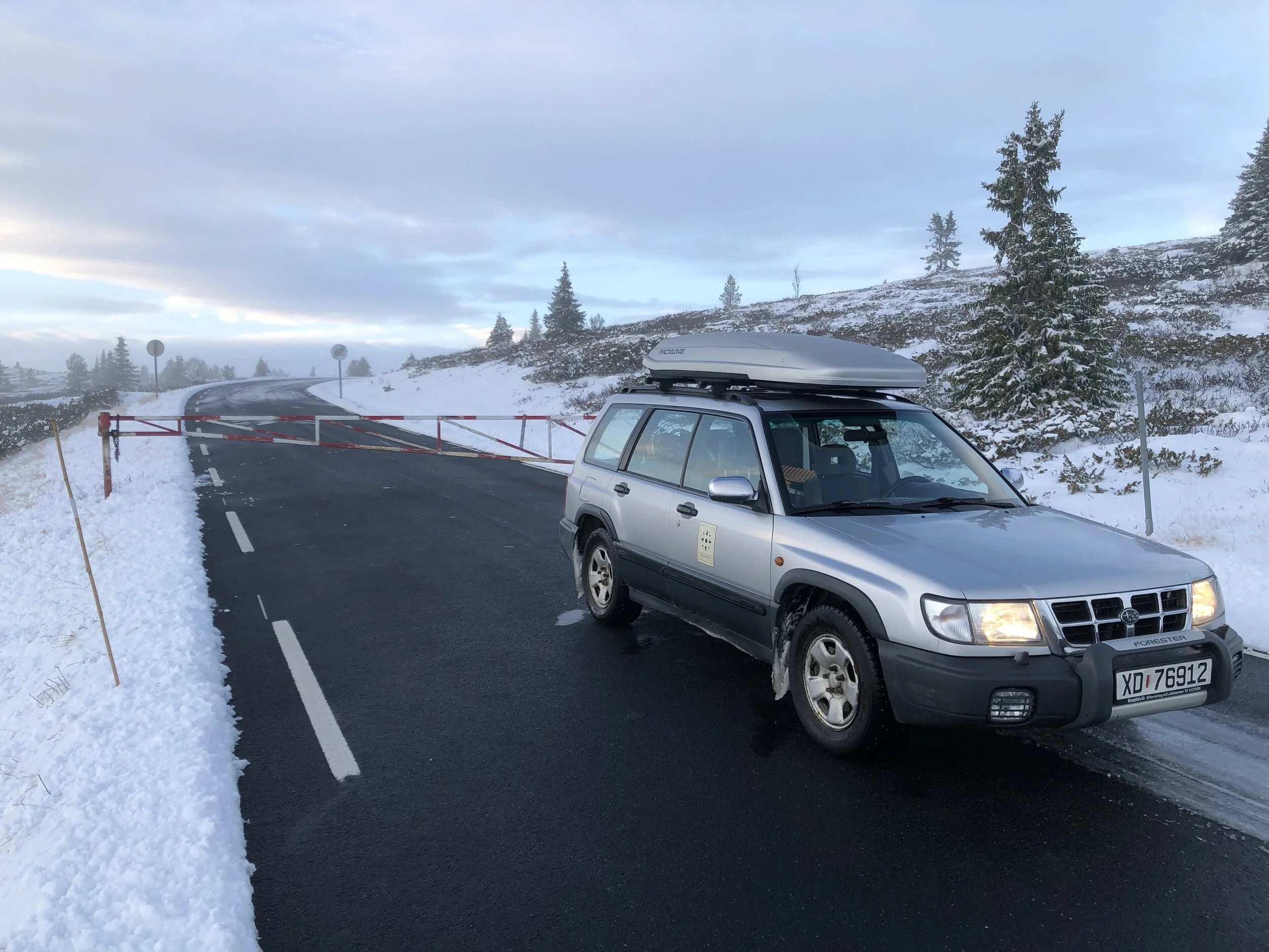 Friisvegen stengt for i år