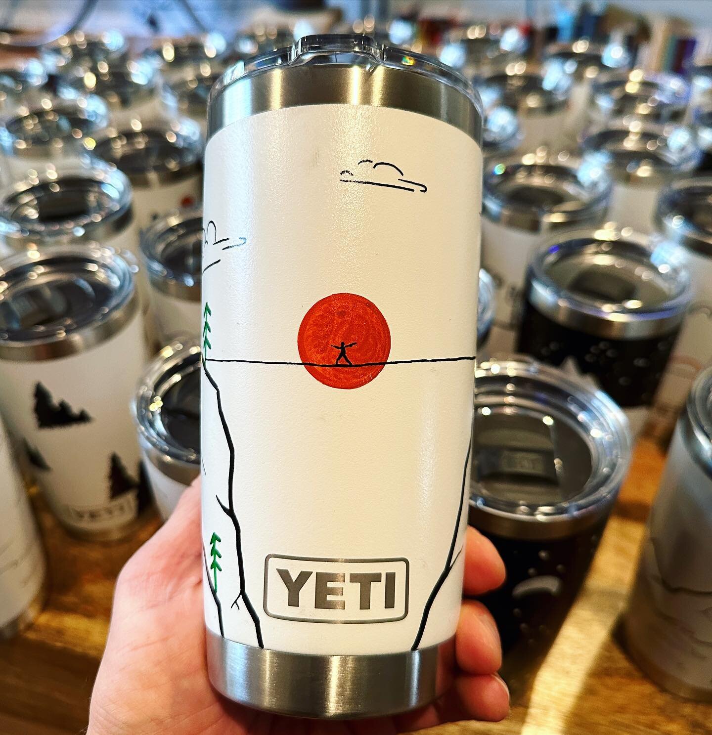@slacklinechicago this one is for you! Not sure if it&rsquo;s still available at the @yeti store here in Chicago, but you should go check it out!