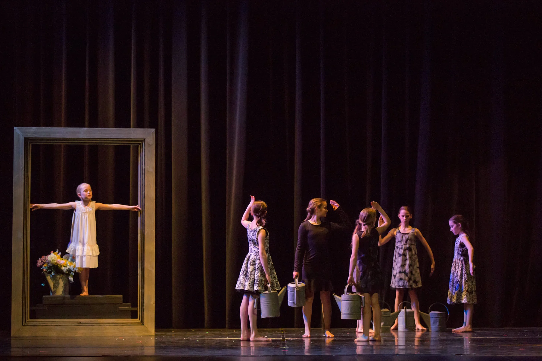 "Bed of Roses" Choreographed by Kathleen Burt, Bravo! 2018. Photo credit Sara DeVere, saradevere.com