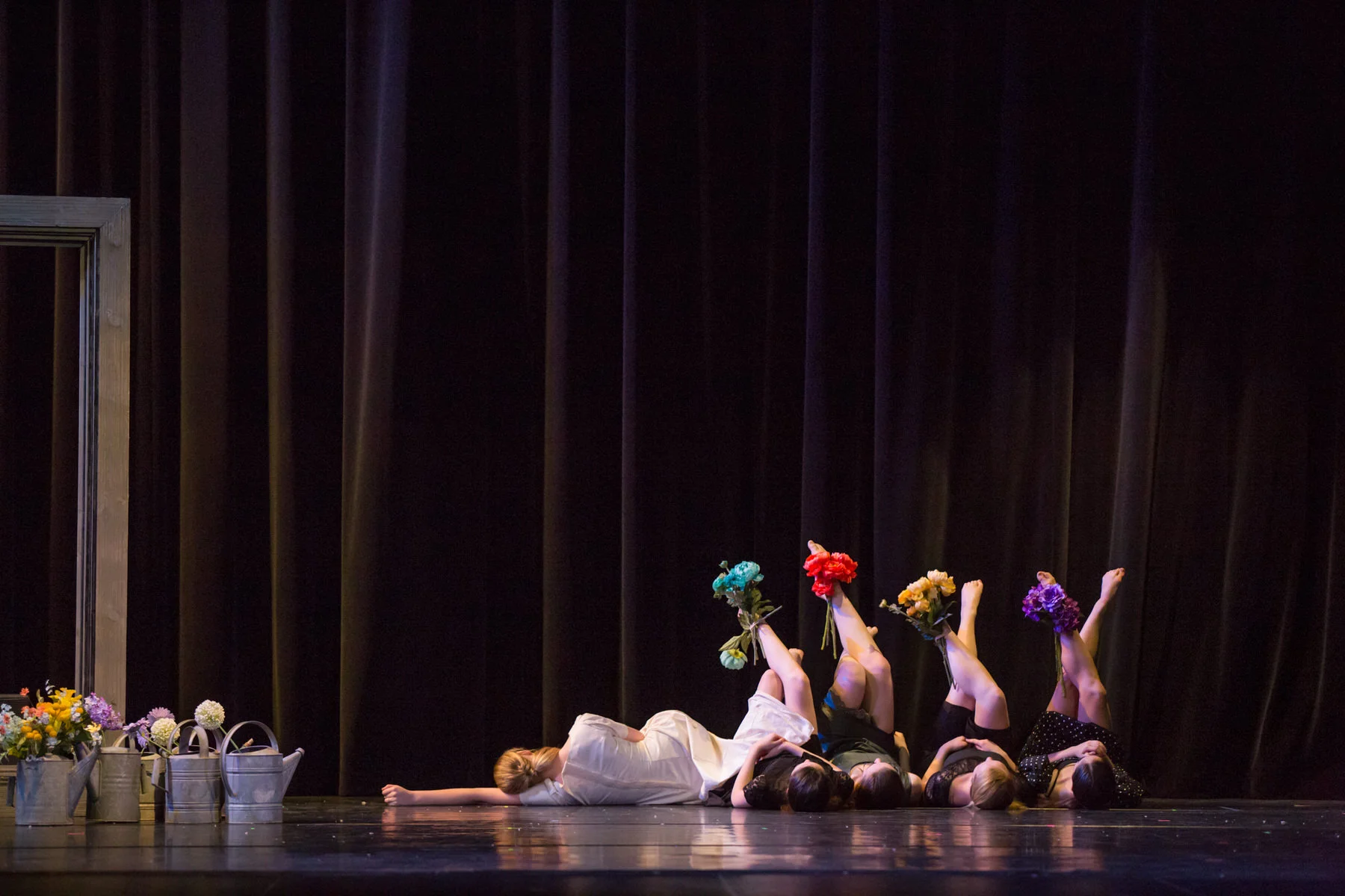 "Bed of Roses" Choreographed by Kathleen Burt, Bravo! 2018. Photo credit Sara DeVere, saradevere.com