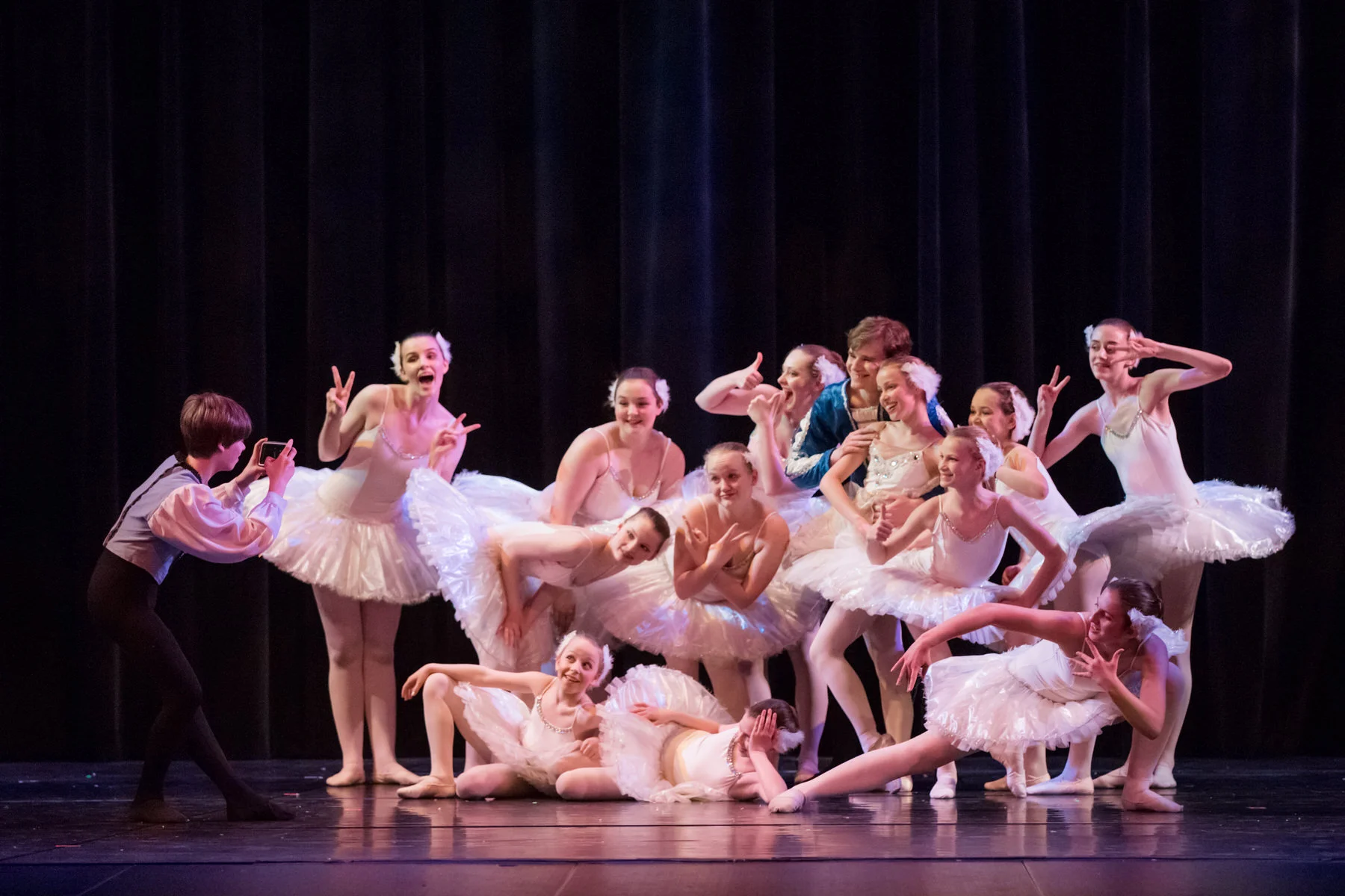 "Swan Lake" Choreography adapted by Robert Cole, Bravo! 2018. Photo credit Sara DeVere, saradevere.com