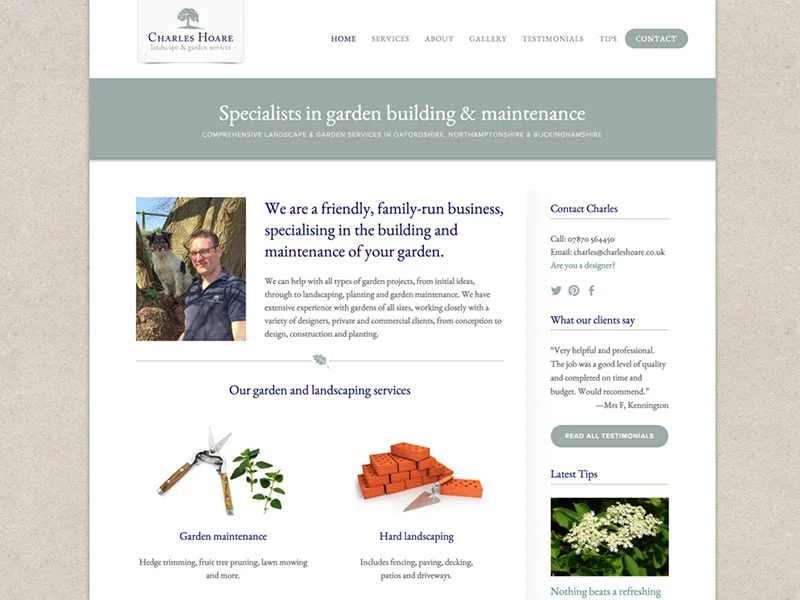 Repositioning a client in Google and a new market space