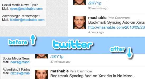 Twitter's new design cuts out marketing messages: redesign your background now