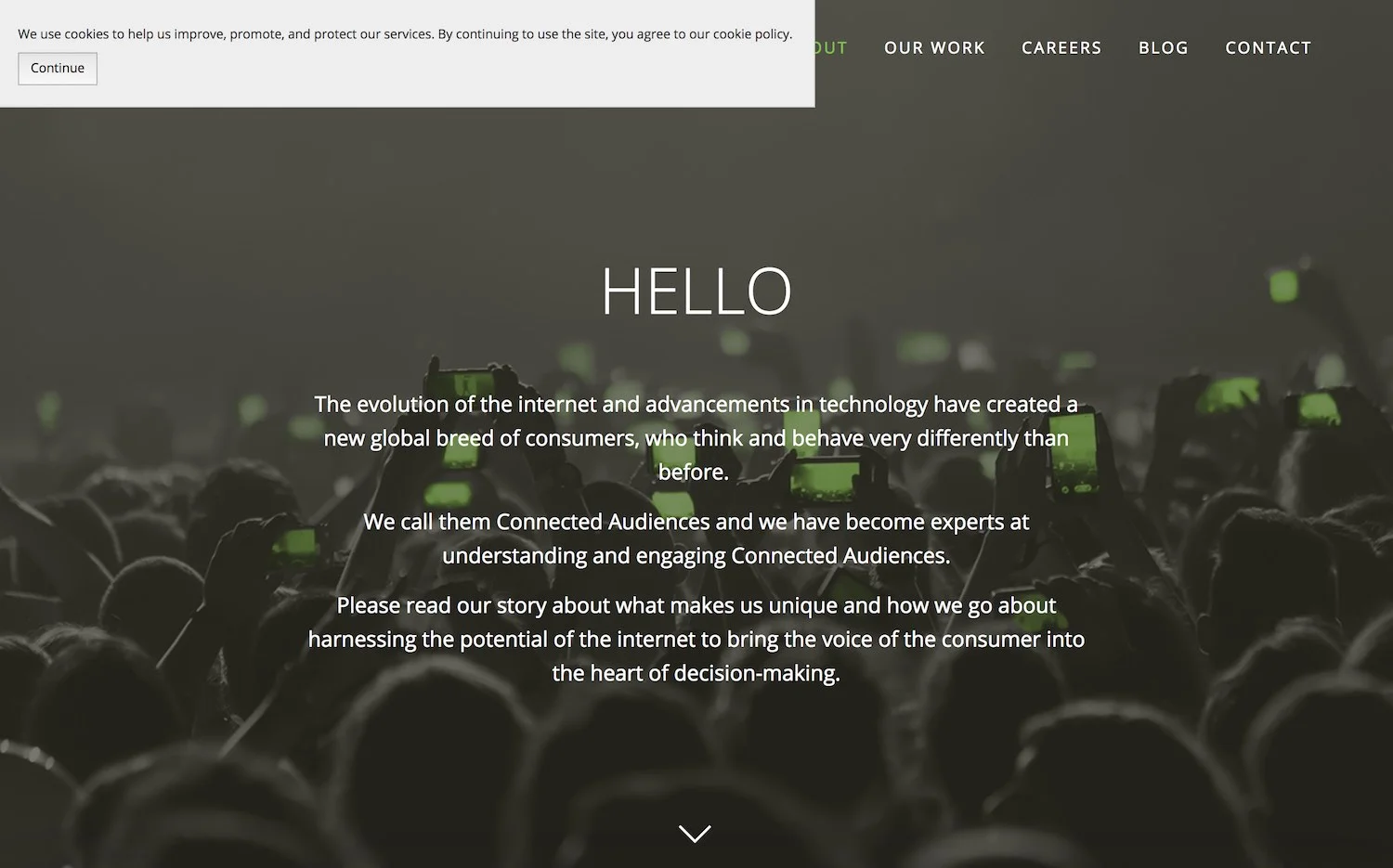 So, so ugly - and so obtrusive - the Squarespace EU Cookie Banner