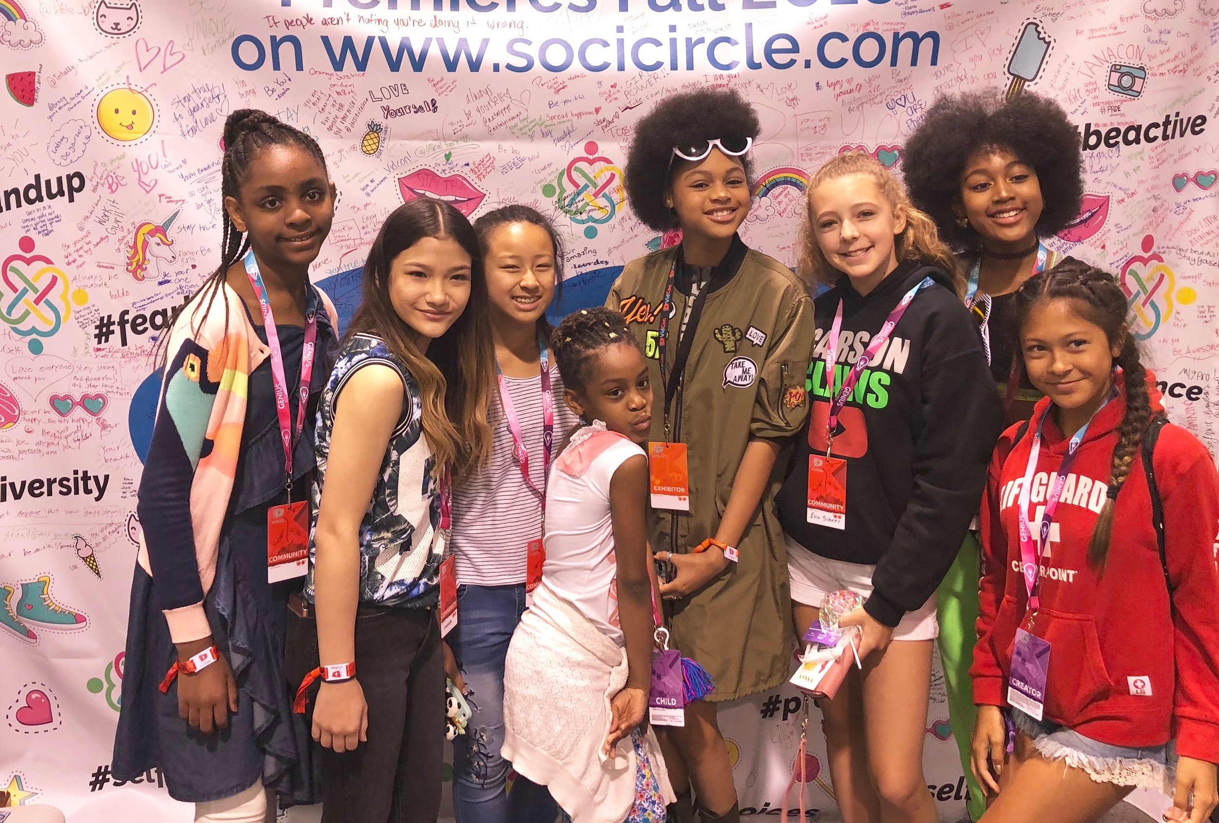 Soci Circle at VIDCON!