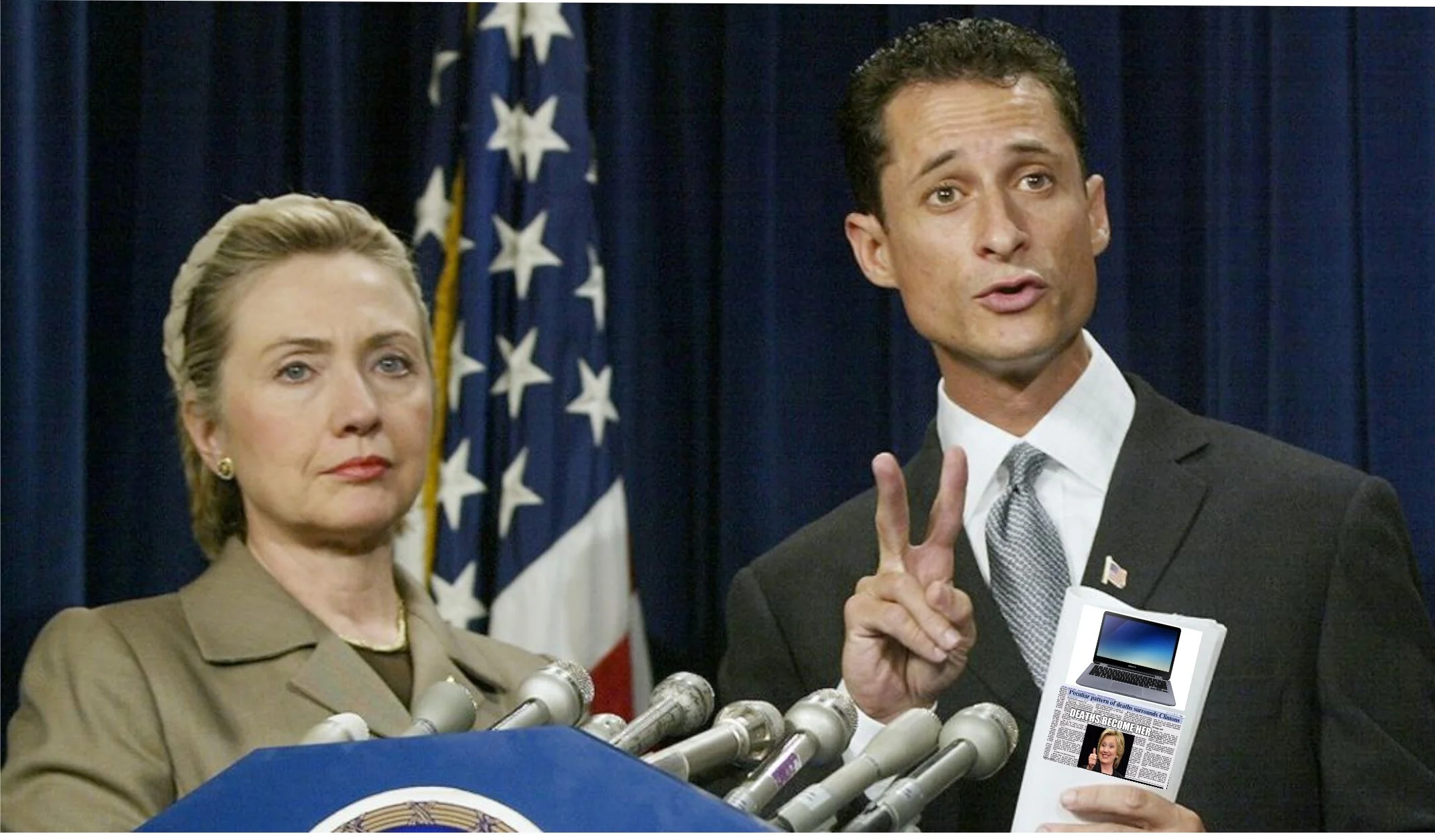 9 Out Of 12 People Who Saw Anthony Weiner's Laptop Are Dead