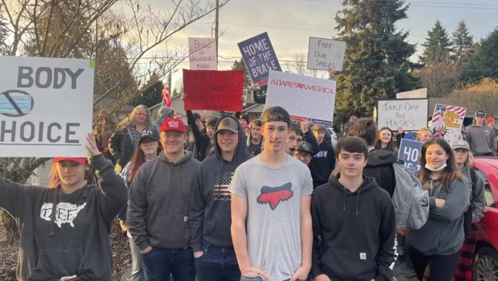 Students Stage Mask Revolt Across Washington State