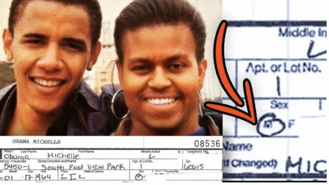 Is Michelle Obama Really a Man? Official Gov’t Docs Point To Possibility