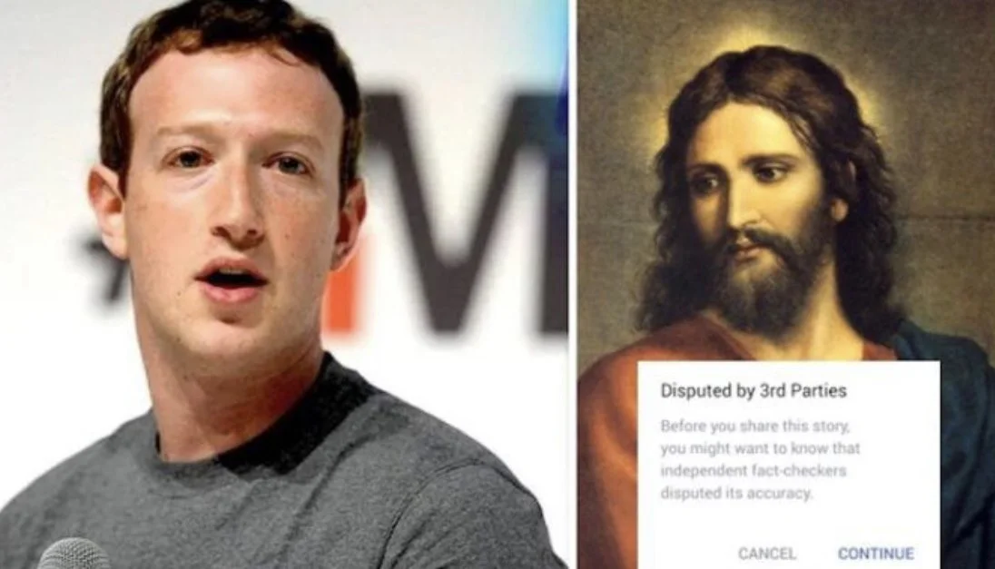 Facebook Labels Christian Content as ‘Fake News’