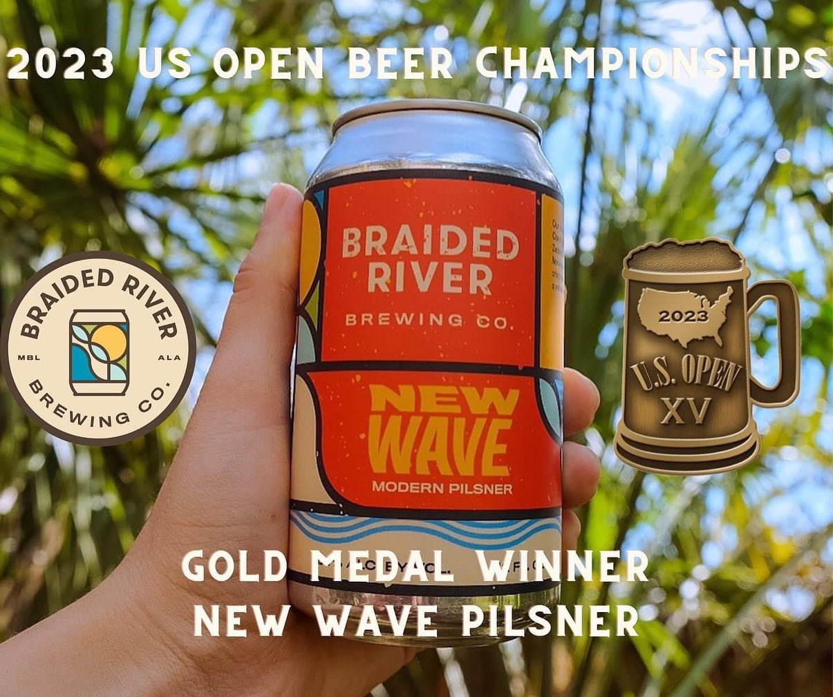 Join us today as our US Beer Open gold medal winner returns! New Wave Modern Pilsner is BACK! 

We&rsquo;ll also have food from Cousins Maine Lobster Food Truck! 

🔜 Doors open at 2:30!
🦞 Lobster truck at 3:30!
🍻 Happy Hour til 6!