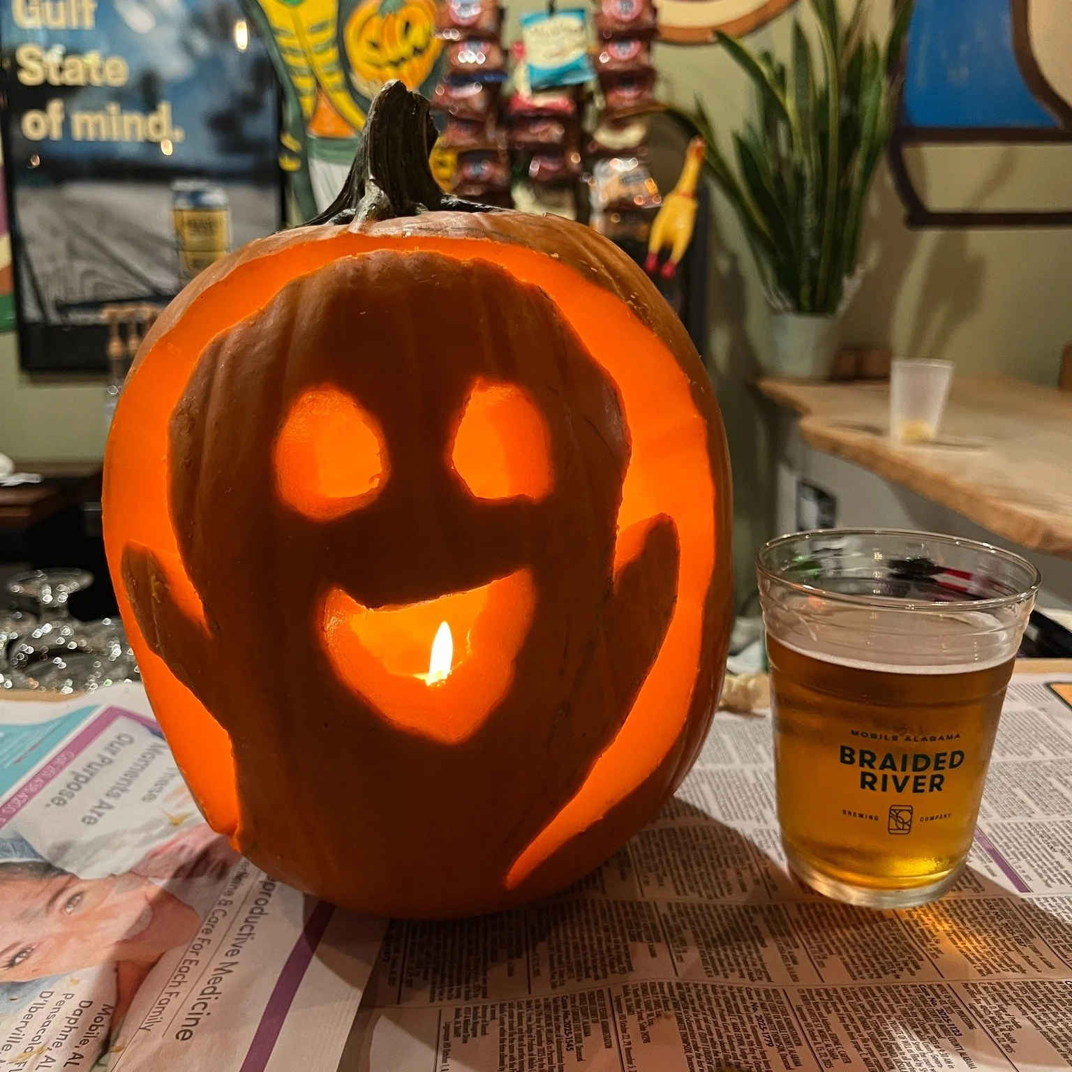 Wednesday is free team trivia night in the taproom, and we've got a special spooky edition for you tonight in honor of Halloween! 

P.S. Taco will be here with their delicious grub, and we'll be handing out prizes after every round, including a prize