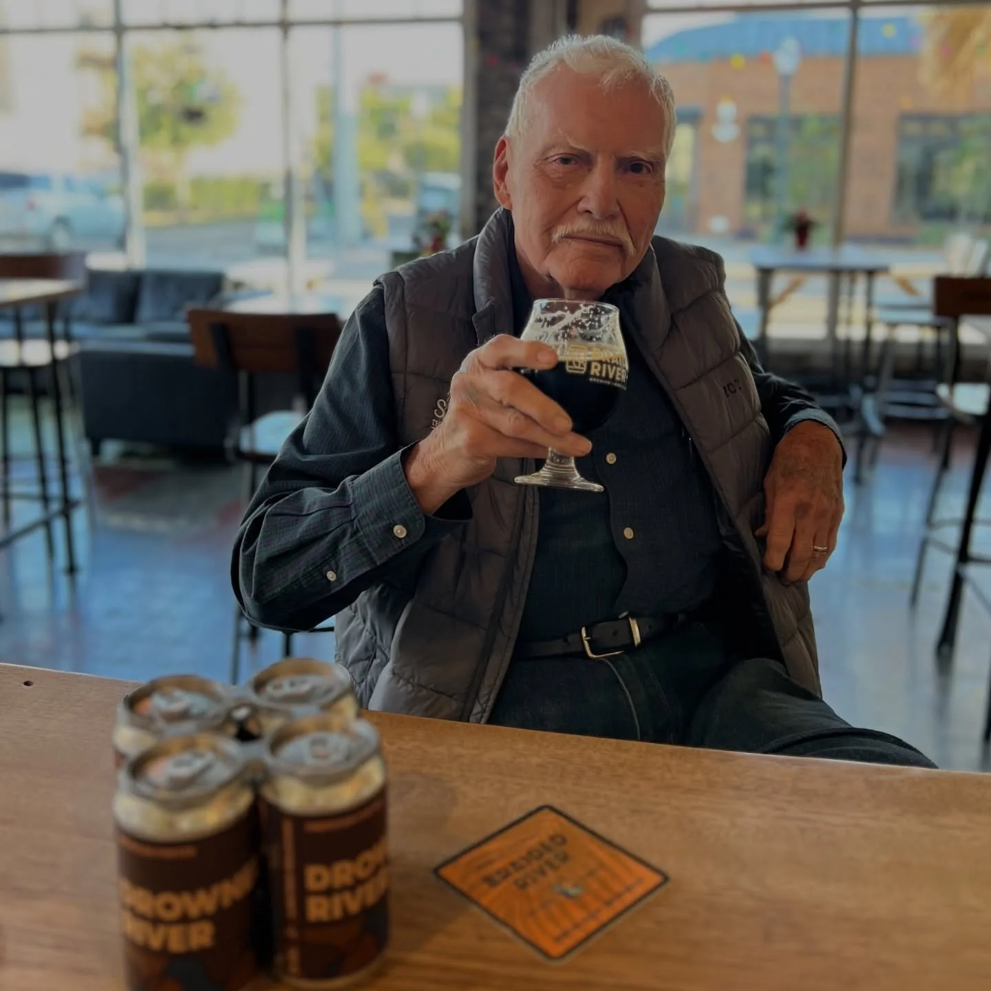 Chief status: Achieved 😉 Drowned River, our new American porter, is a hit! Come by the taproom tonight and give it a try. 

FUN FACT: Drowned River was one of the names we considered naming the brewery before we settled on Braided River.