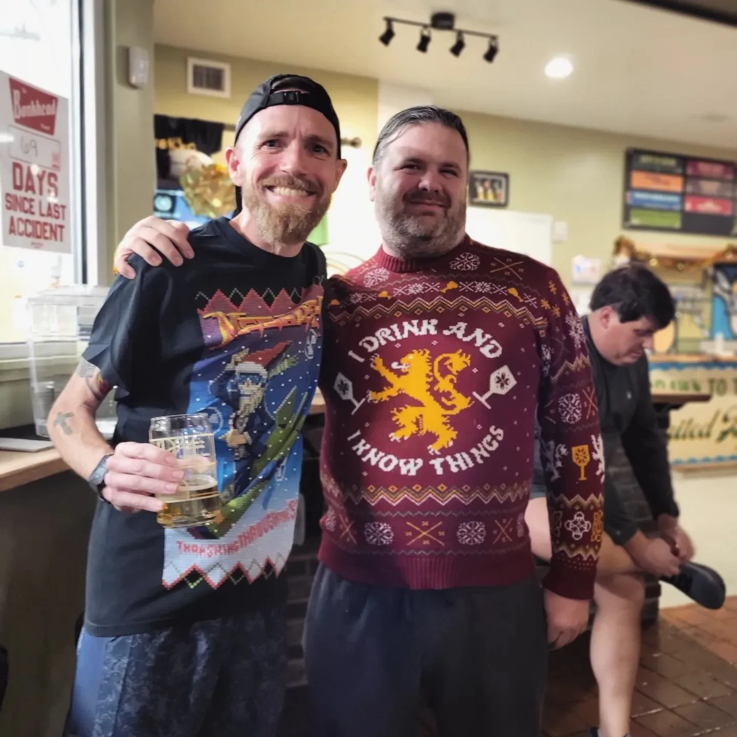 Santa hats and Christmas sweaters are encouraged for tonight's run club! Get in the festive spirit, click off a few easy miles and knock back a pint with us. We line up at 6 p.m., and the holiday cheer lasts until 9 🧑&zwj;🎄