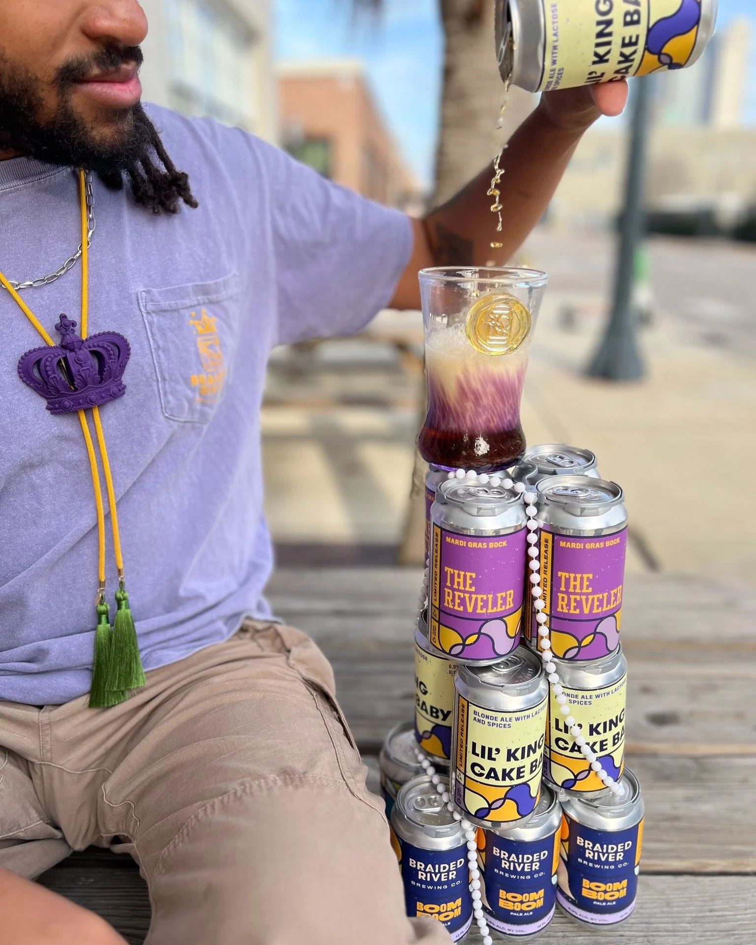 Come party with us on parade night! We've got free street parking &mdash; located just a few blocks from the route &mdash; plus ice-cold six-packs, Hurricane-flavored seltzers, specialty beer cocktails and walking beers ready to take with you on the 