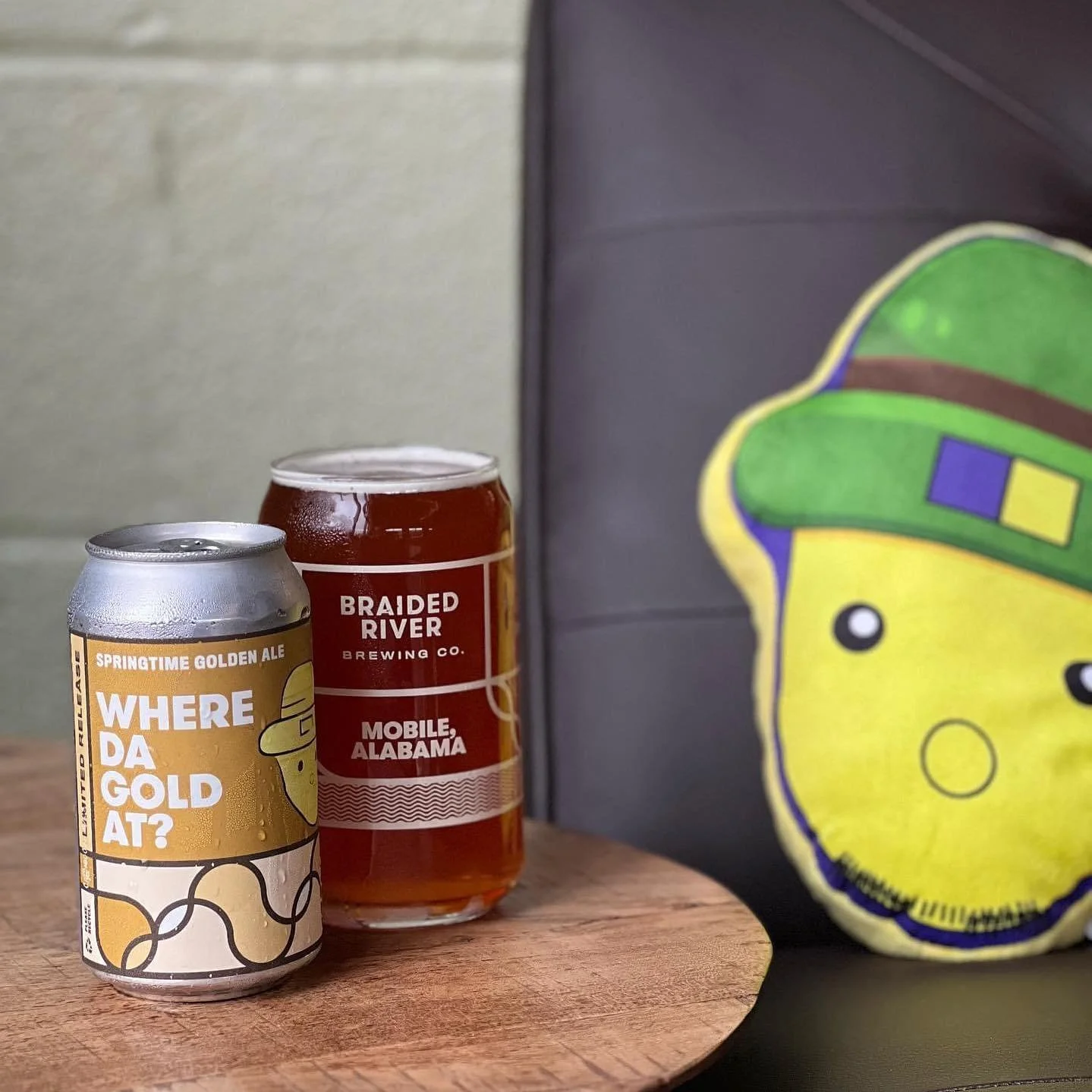 TODAY: We're releasing our popular Where Da Gold At? springtime golden ale, plus a barrel-aged version!

We'll also have mixed-media artist JD Swiger for a special evening celebrating his latest series, "Love Notes." Shop over 100 photos of