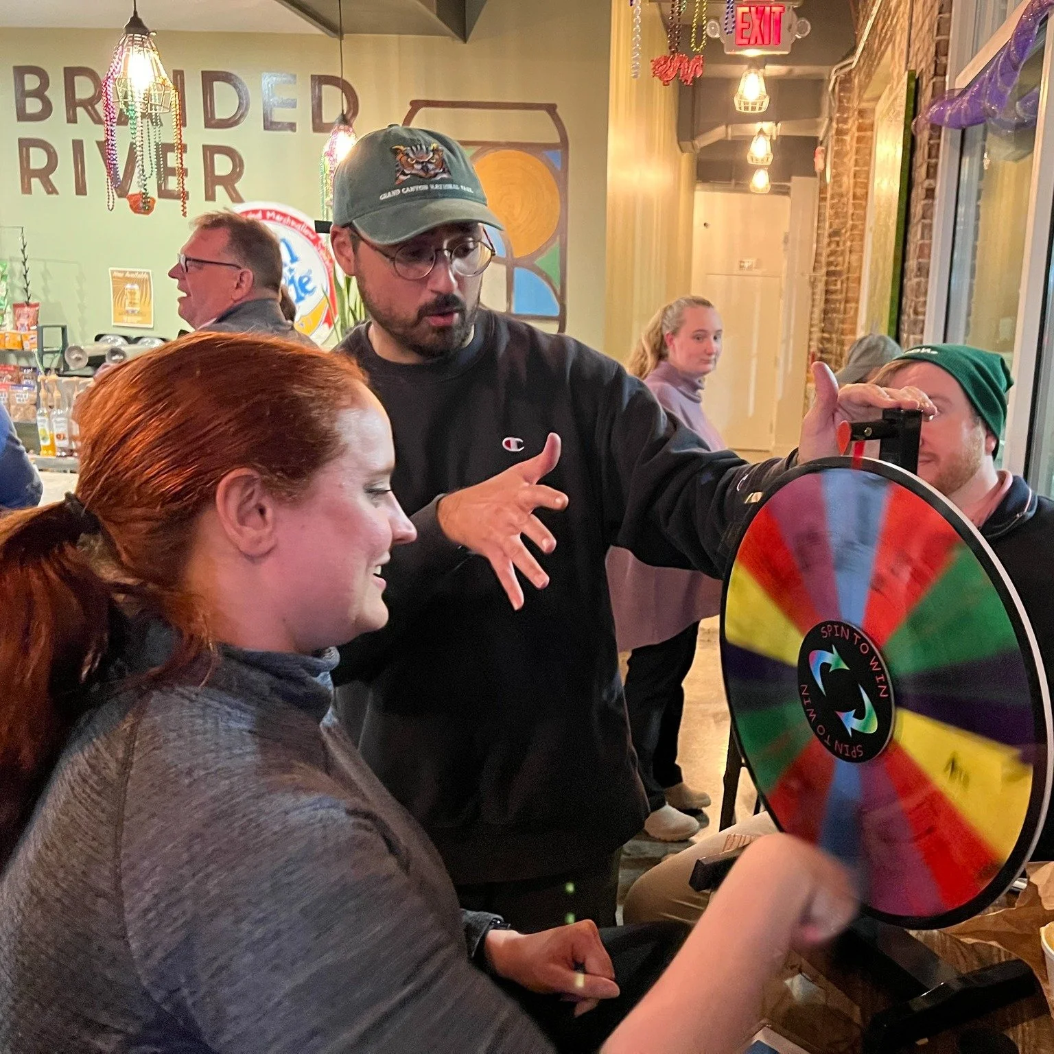 BACK TO YOUR REGULARLY SCHEDULED PROGRAMMING

Yes, we're open our regular hours today (3-9 p.m.), and yes, free team trivia is happening at 7 p.m. Get back into your non-Mardi Gras routine with us!