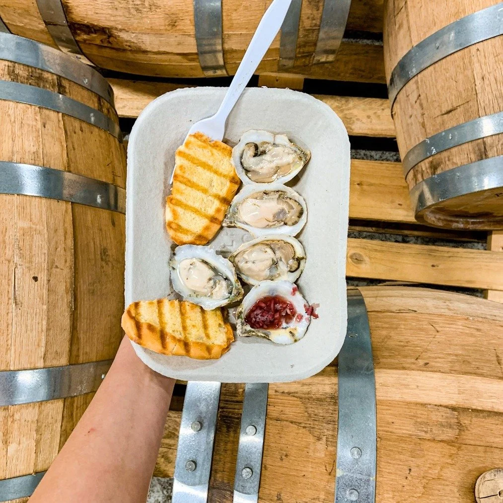 Our sixth anniversary party is coming up THIS SATURDAY, Feb. 28, and on the food side, we're going to have everything from oysters to BBQ to fried shrimp! 

Starting at 2 p.m., you can expect:
🦪 Isle Dauphine oysters (will also be at the VIP party a