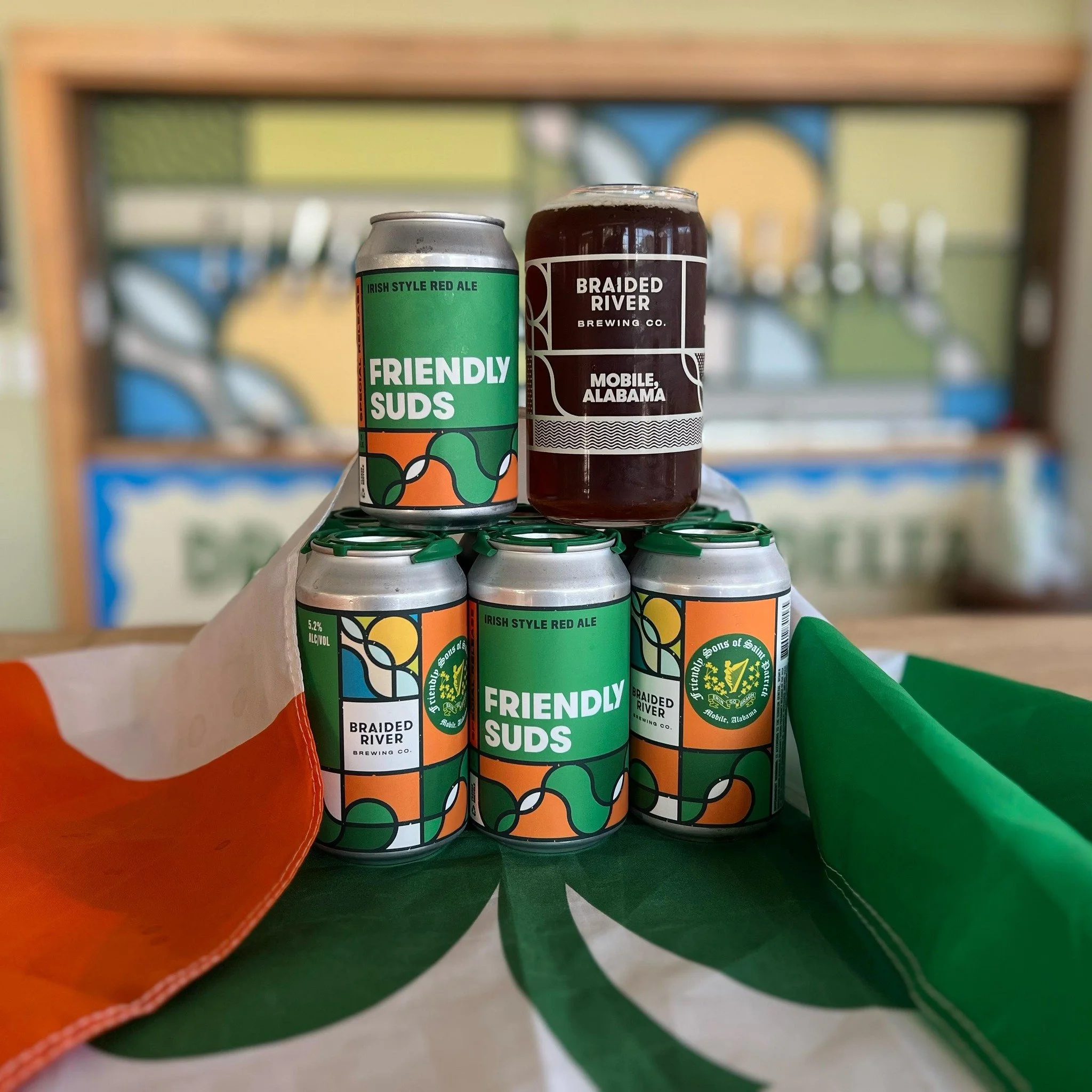 This Sunday, March 8, we're hosting our annual Friendly Sons of Saint Patrick friends and family day!

Tipsy Manatee will be back in the taproom, playing traditional Irish music from 4-7 p.m., and we'll be tapping our fabulous Irish red ale, Friendly