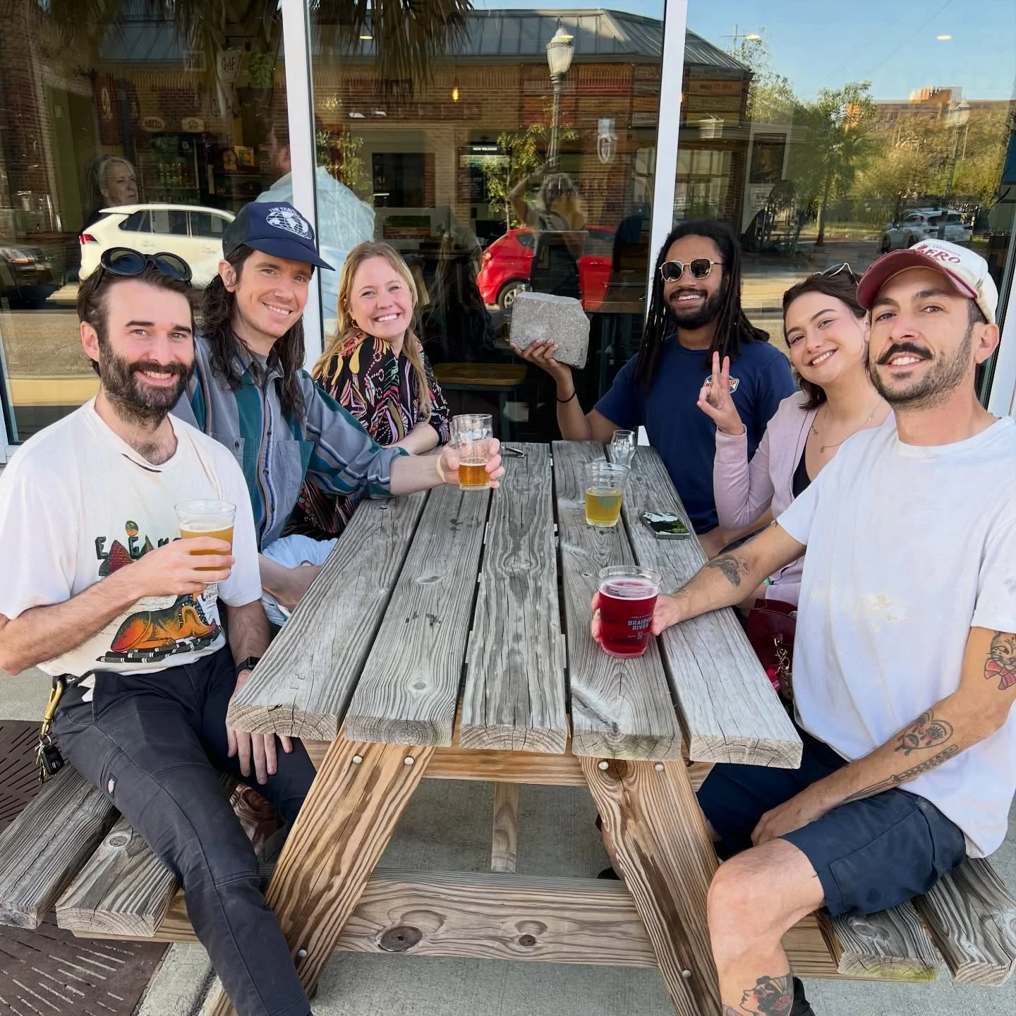 A perfect day to drink some brews with the bros! 

We&rsquo;ll have baseball on the TVs all night, plus free hot dogs and popcorn! 

Also, Bread by Beck will be selling her delicious treats and P&amp;L Seafood will have all of your Friday fish fry ne