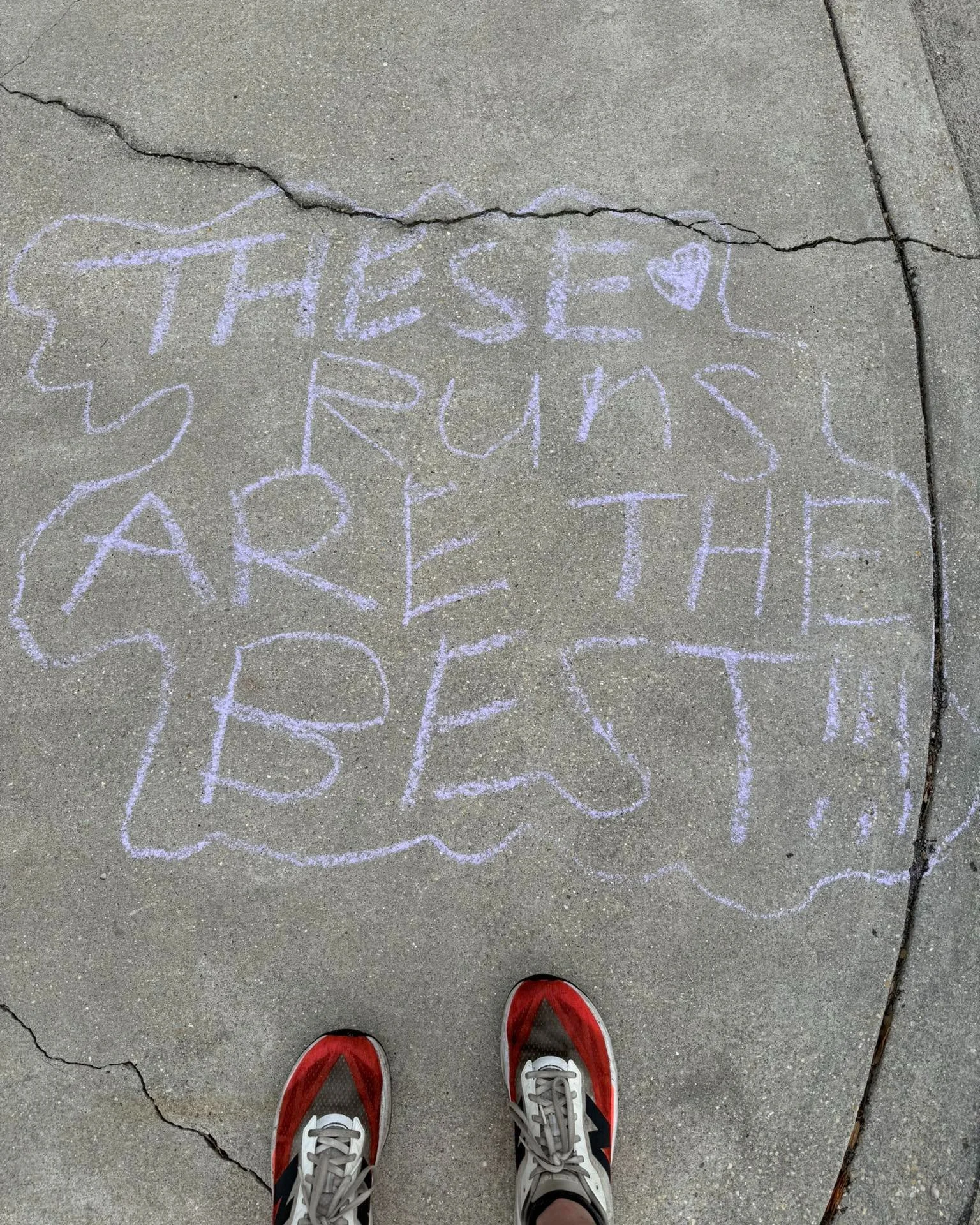 One of our youngest run club members left this note outside the taproom 🫶

Want to see what the fuss is about? Join us tonight, Thursday, April 2, at 6 p.m.! You can choose your own pace and distance, or let us guide you on one of our courses downto