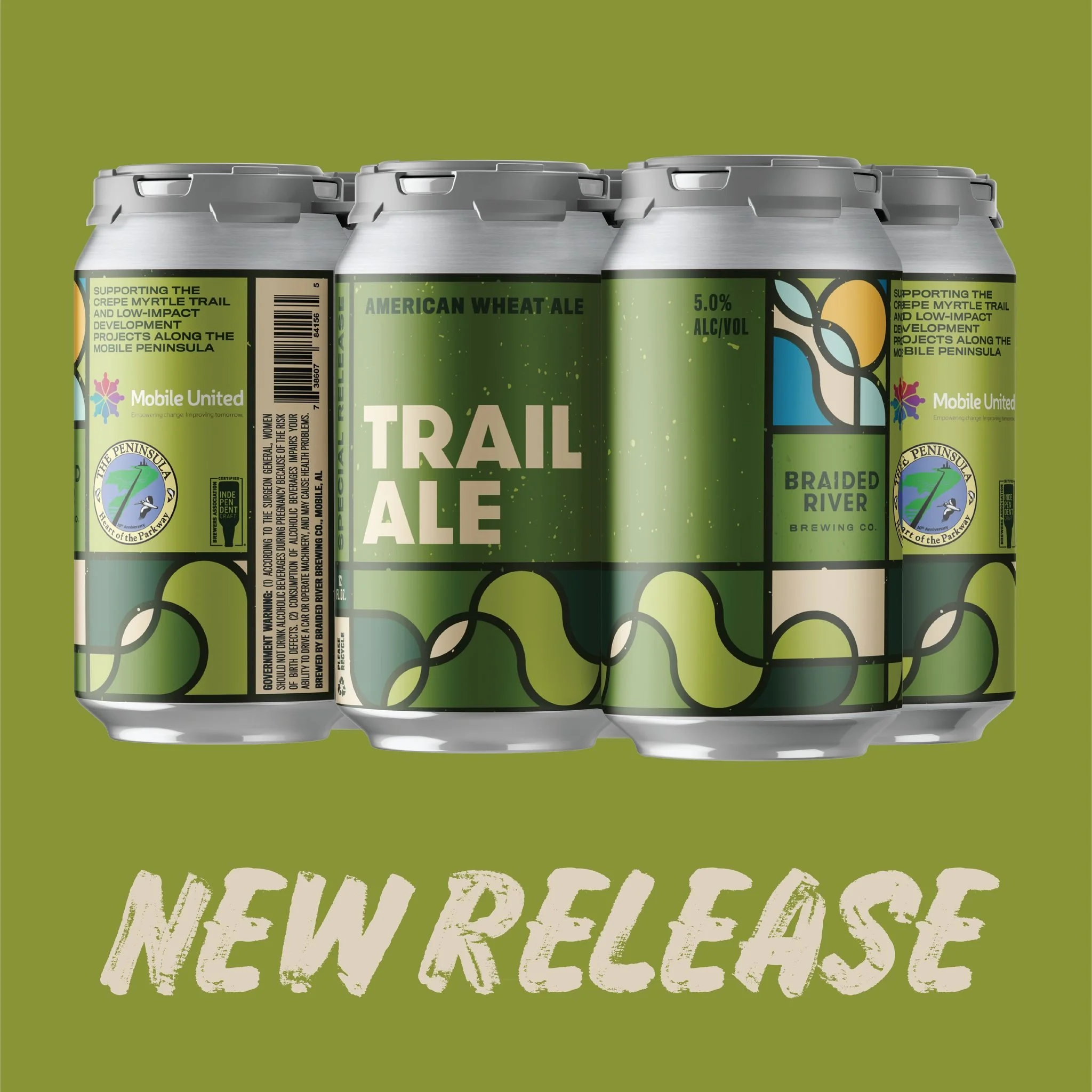 Available Friday, April 10: Trail Ale!

This wheat ale is smooth and fresh for easy drinking on any trail, and boasts an aromatic kick thanks to the addition of Huell Melon hops. This brew supports the Crepe Myrtle Trail and low-impact development pr