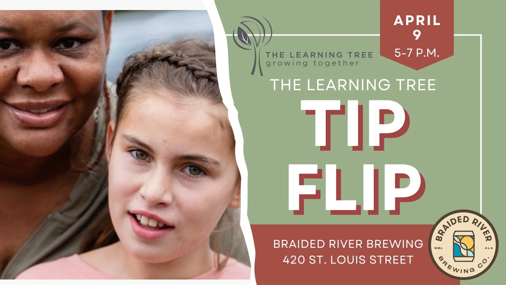 April is Autism Awareness Month, and this Thursday, April 9, we'll be raising funds to support @thelearningtree_al, a nonprofit that provides therapeutic services for children in our area with developmental disabilities.

From 5-7 p.m., all tips at t