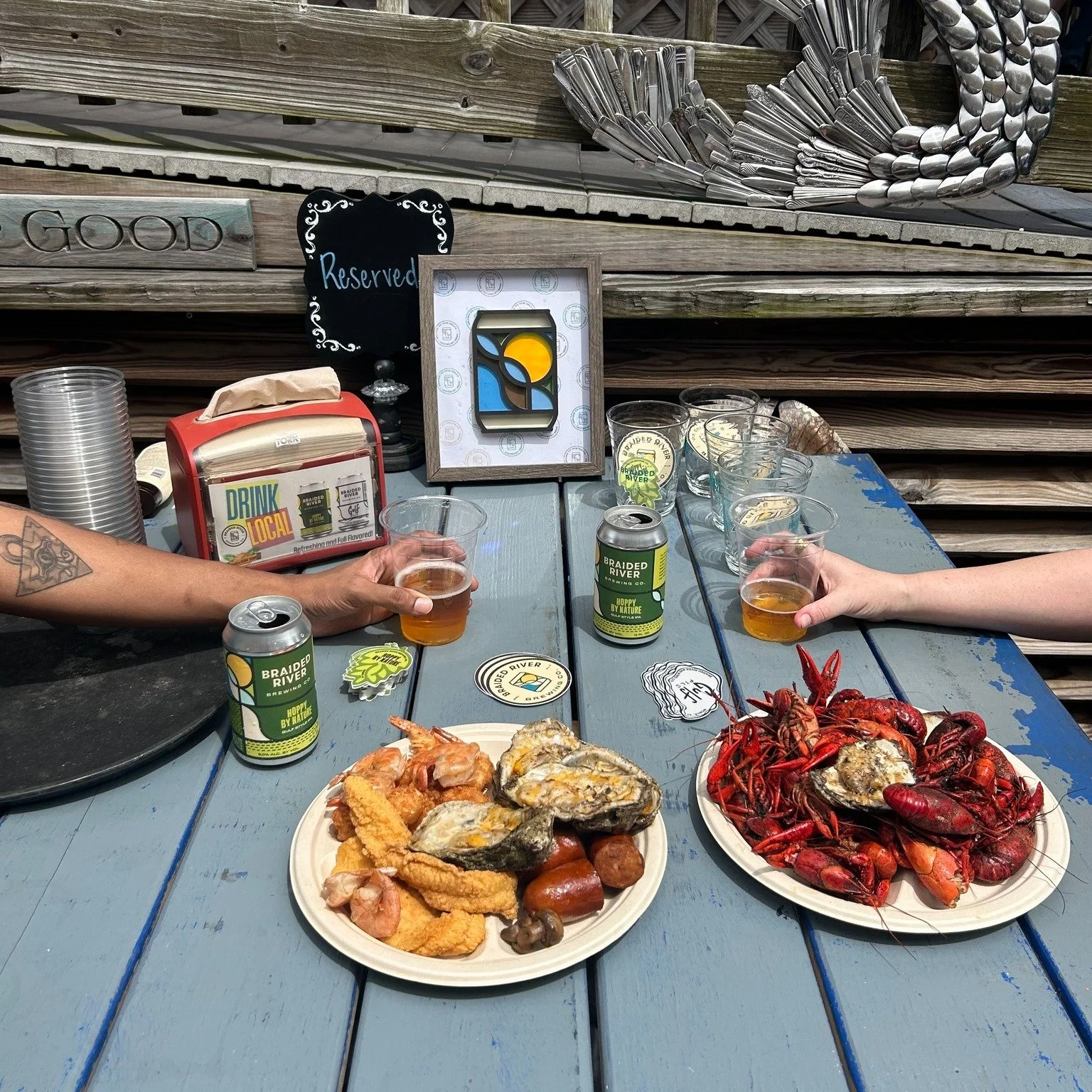 We make craft beer that pairs perfectly with days out on the Gulf Coast &mdash; full-flavored and easy drinking 😎