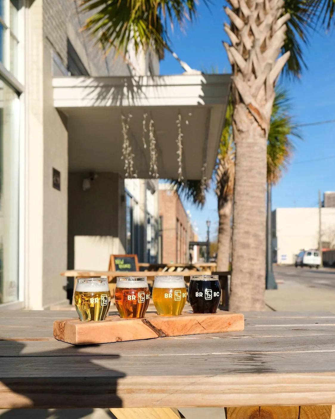 When it's raining, we're pouring! Beer that is, baby!

You can DIY your own custom flight, or try one of ours: the Core (Hoppy By Nature, Hang Loose, Gulf Pils, Summer Crush), Seasonal (Summer Crush, Slice N&rsquo; Spice, Little Batteau, Trail Ale), 