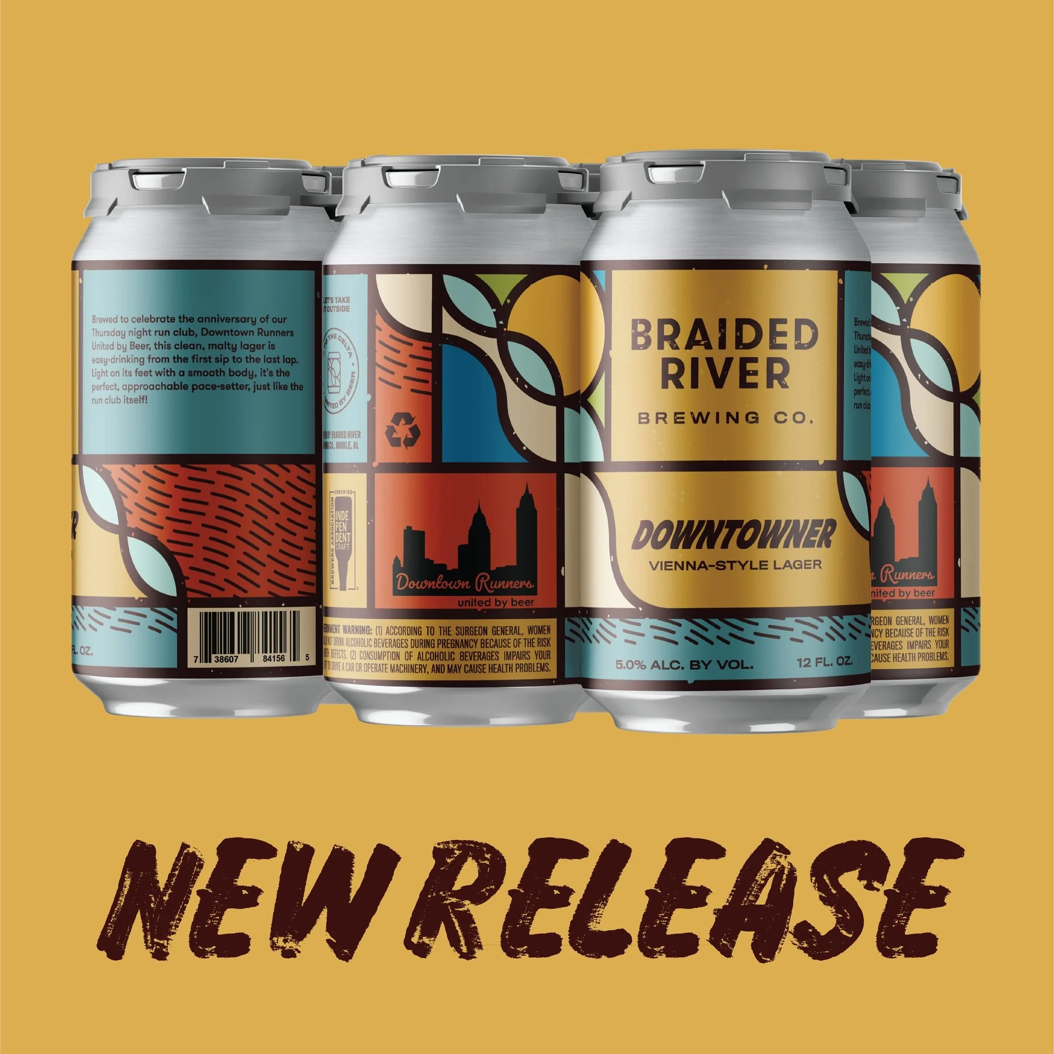 Available Thursday, May 7, at our Run Club Anniversary Party: Downtowner!

Brewed to celebrate the anniversary of our Thursday night run club, Downtown Runners United by Beer, this clean, malty, Vienna-style lager is easy-drinking from the first sip 