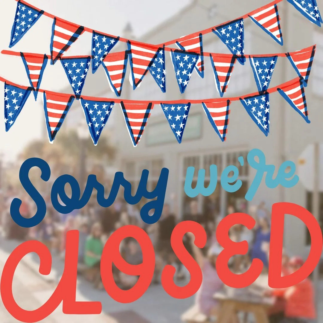 We are closed today in honor of Memorial Day. We will be open our regular hours on Tuesday, May 26 🇺🇸