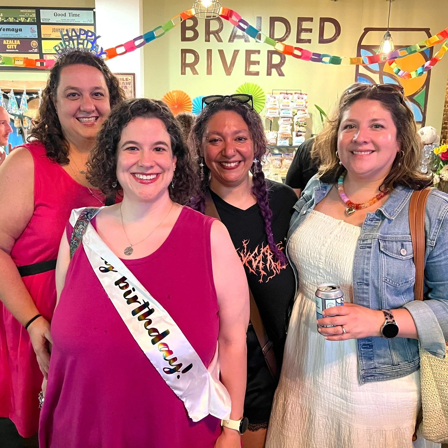 Wednesday is for @triviawitholiver in the taproom! 

Last week, we gave away a prize package to these birthday girls that included tickets to see standup comedy at the Saenger 🎤

Wanna play? Join us at 7 p.m. at 420 St. Louis Street!