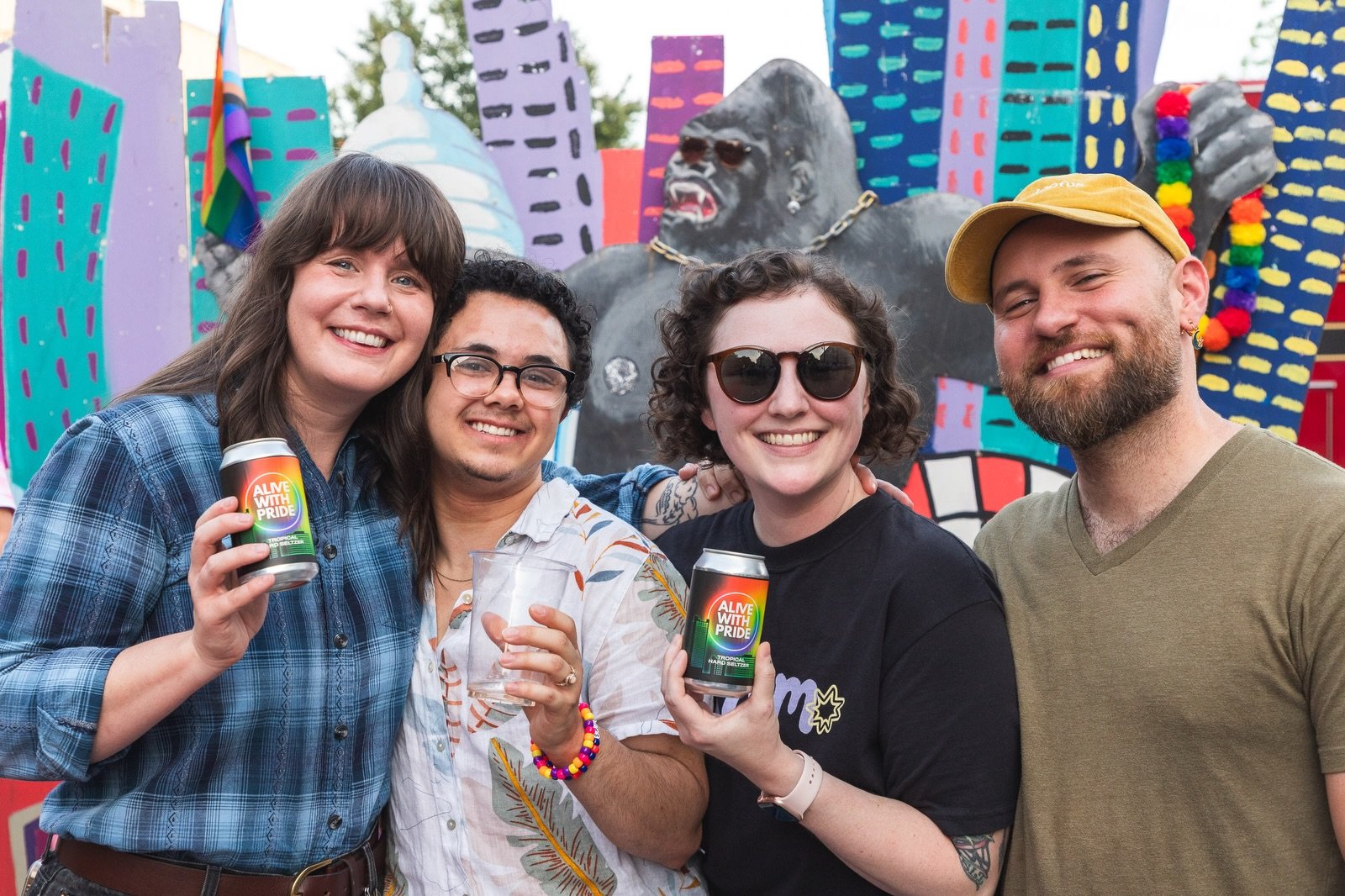 Alive With Pride is a month-long, citywide celebration of LGBTQ+ visibility, creativity and belonging in Mobile, Alabama. 
&nbsp;
Braided River Brewing was thrilled to throw the event&rsquo;s kick-off party, where we released our first canned hard se