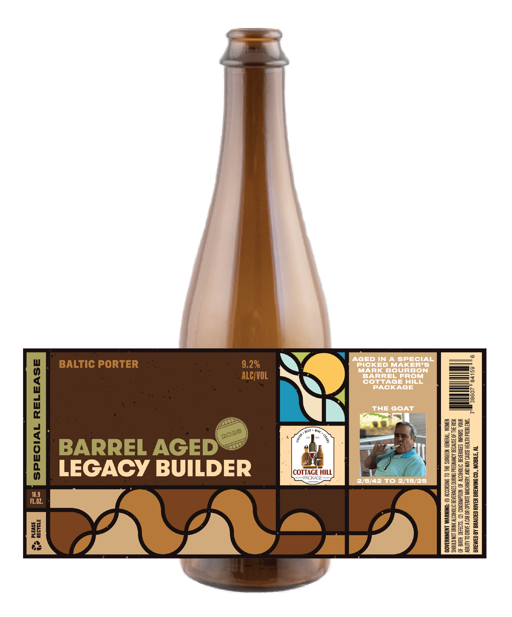 Barrel Aged Legacy Builder by Braided River Brewing Company