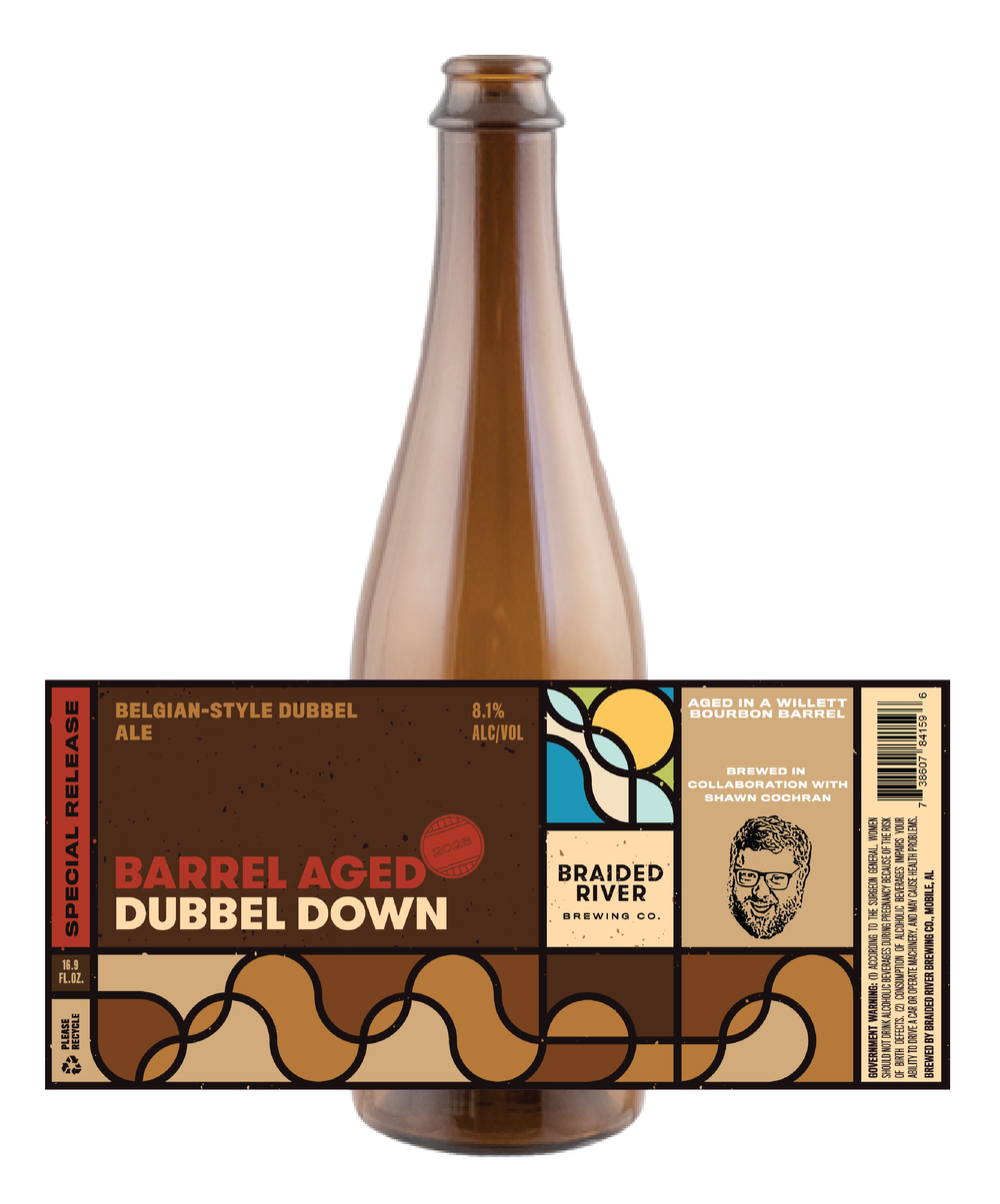 Barrel Aged Dubbel Down by Braided River Brewing Company