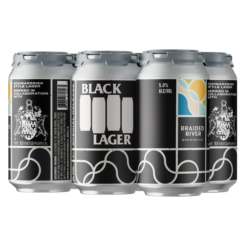 Black Lager by Braided River Brewing Company