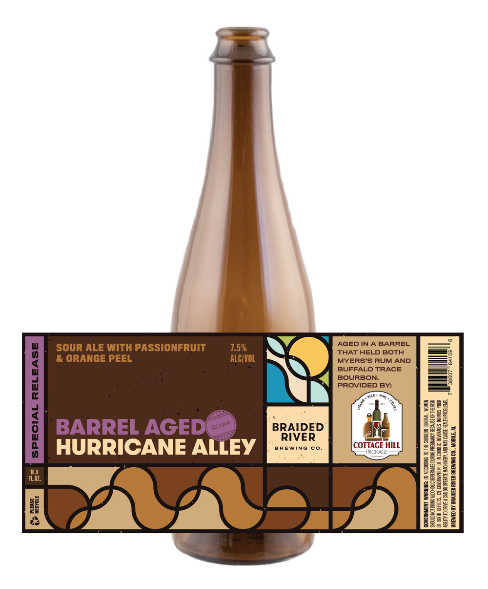 Barrel Aged Hurricane Alley by Braided River Brewing Company