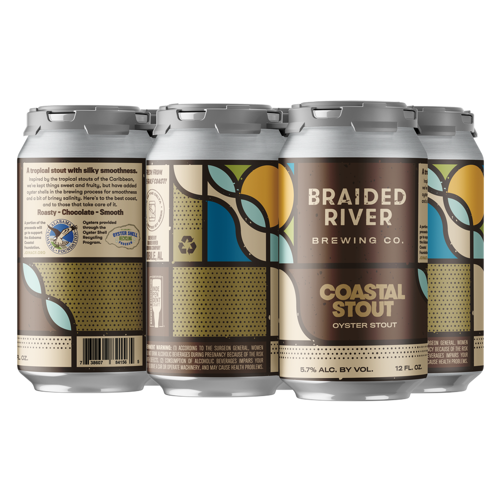 Coastal Stout by Braided River Brewing Company