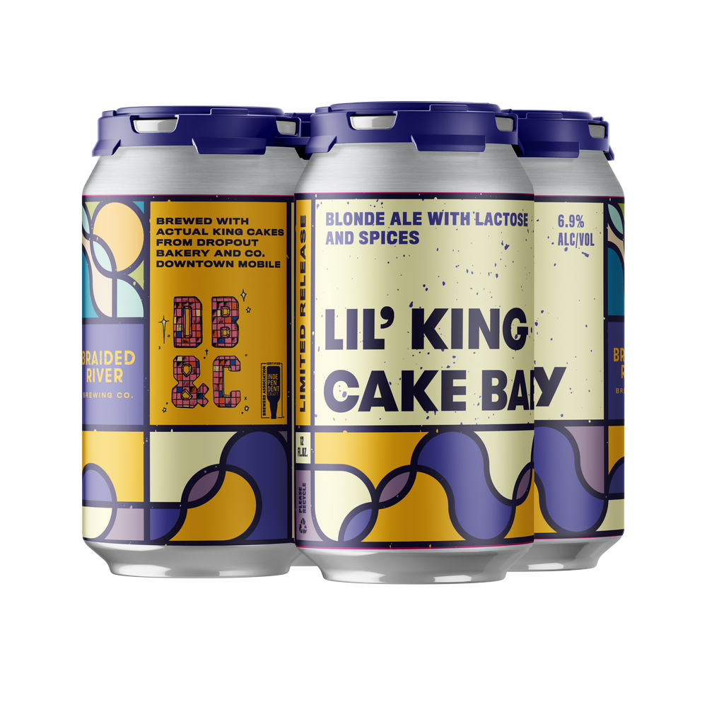 Lil' King Cake Baby by Braided River Brewing Company