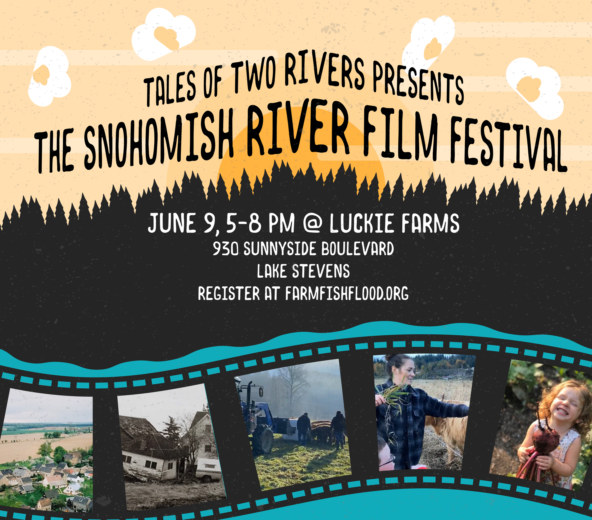 Tales of Two Rivers / Snohomish River Film Festival at Luckie Farms