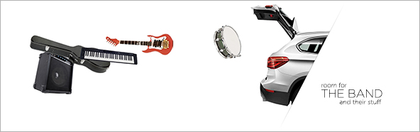 Room for the band and their stuff.