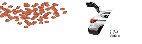 Cargo Section Animation: As users scroll down to the cargo section, a + button appears, allowing users to discover the amount of elements they can fit in the cargo. These are grouped by categories that give users a better way to relate and picture themselves owning the car.