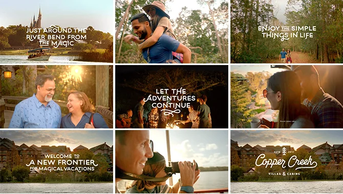 Video and type treatment for the brand.
