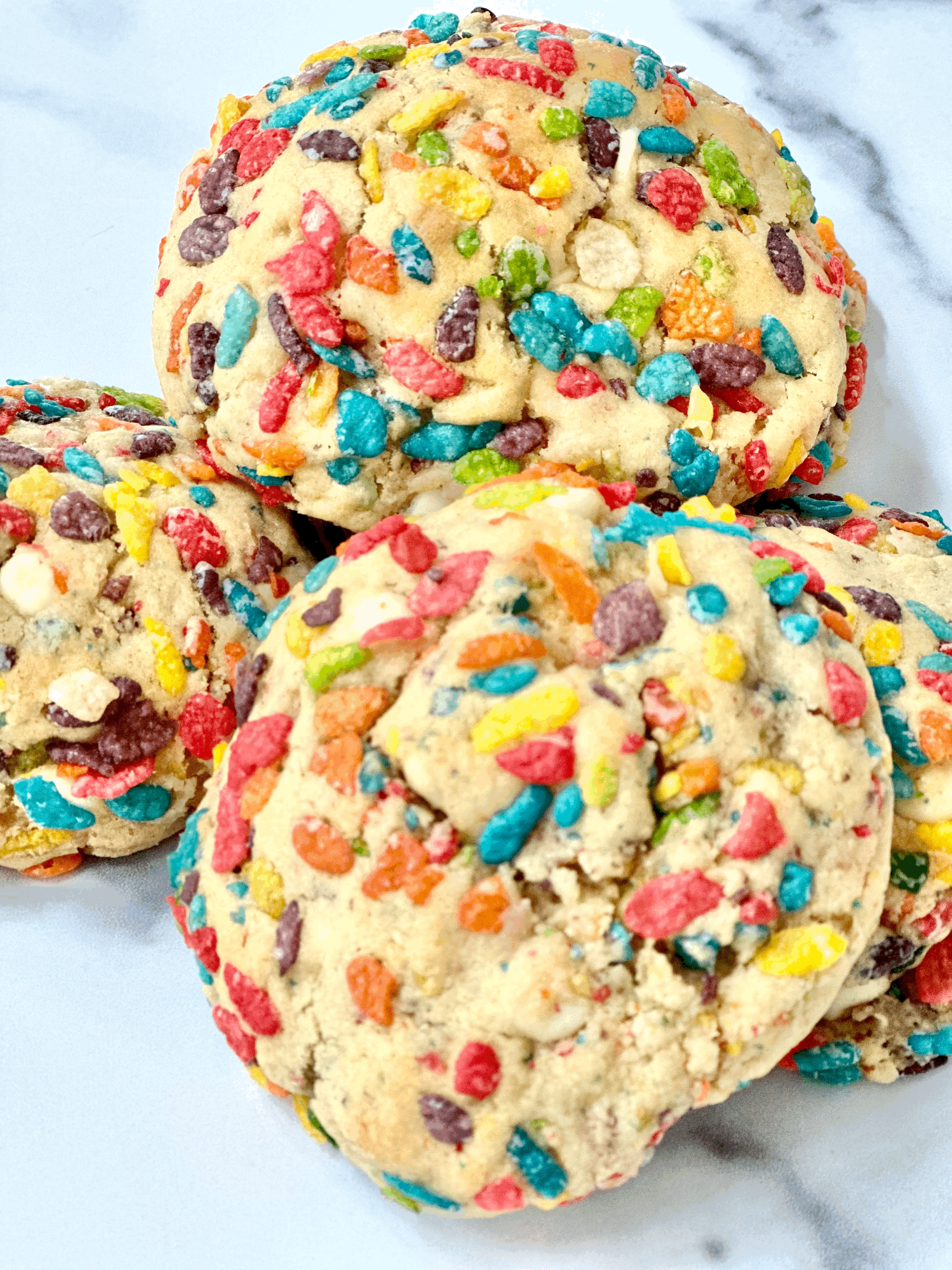 Jumbo Fruity Pebble Cookie Recipe
