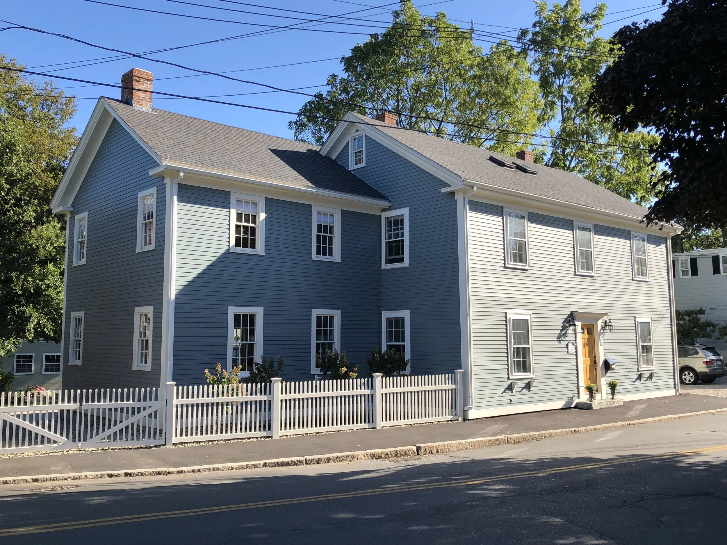 A sensitive expansion to an historic home